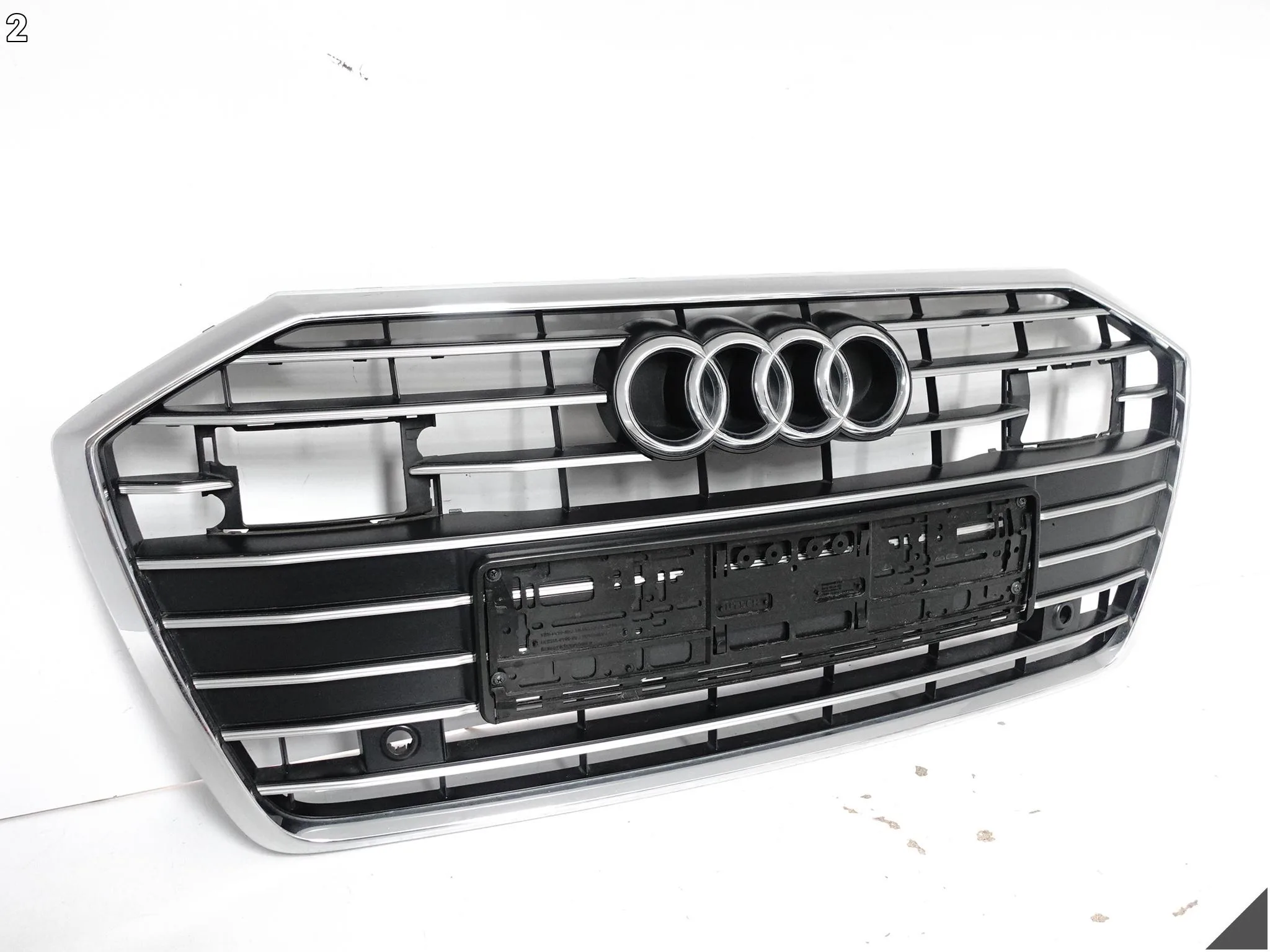AUDI A6 S-LINE C8 4K0 18-23 GRILL ATRAPA KRATKA WLOT W ZDERZAK PRZÓD CHROM 0cccb9d4a849fb8c467e115e1037ecc4