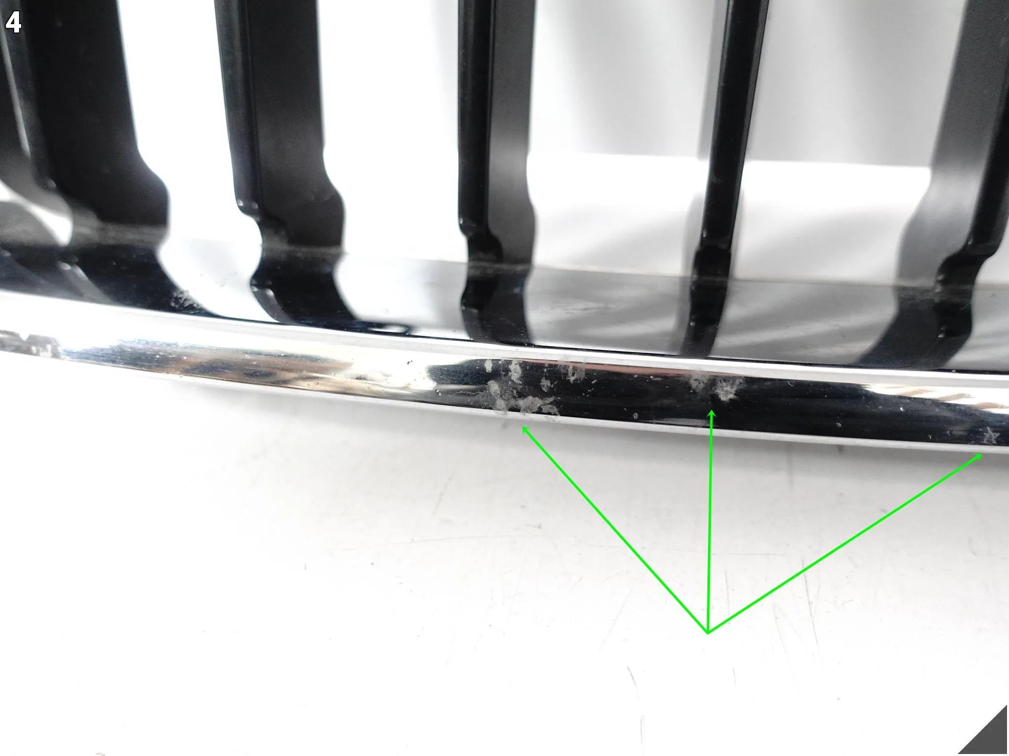 BMW 3 F30 F31 M-PAKIET MSP LCI 11-18 NERKA GRILL ATRAPA ZDERZAK PRZÓD LEWA 254ef5402537927144d7ed2b0f813904