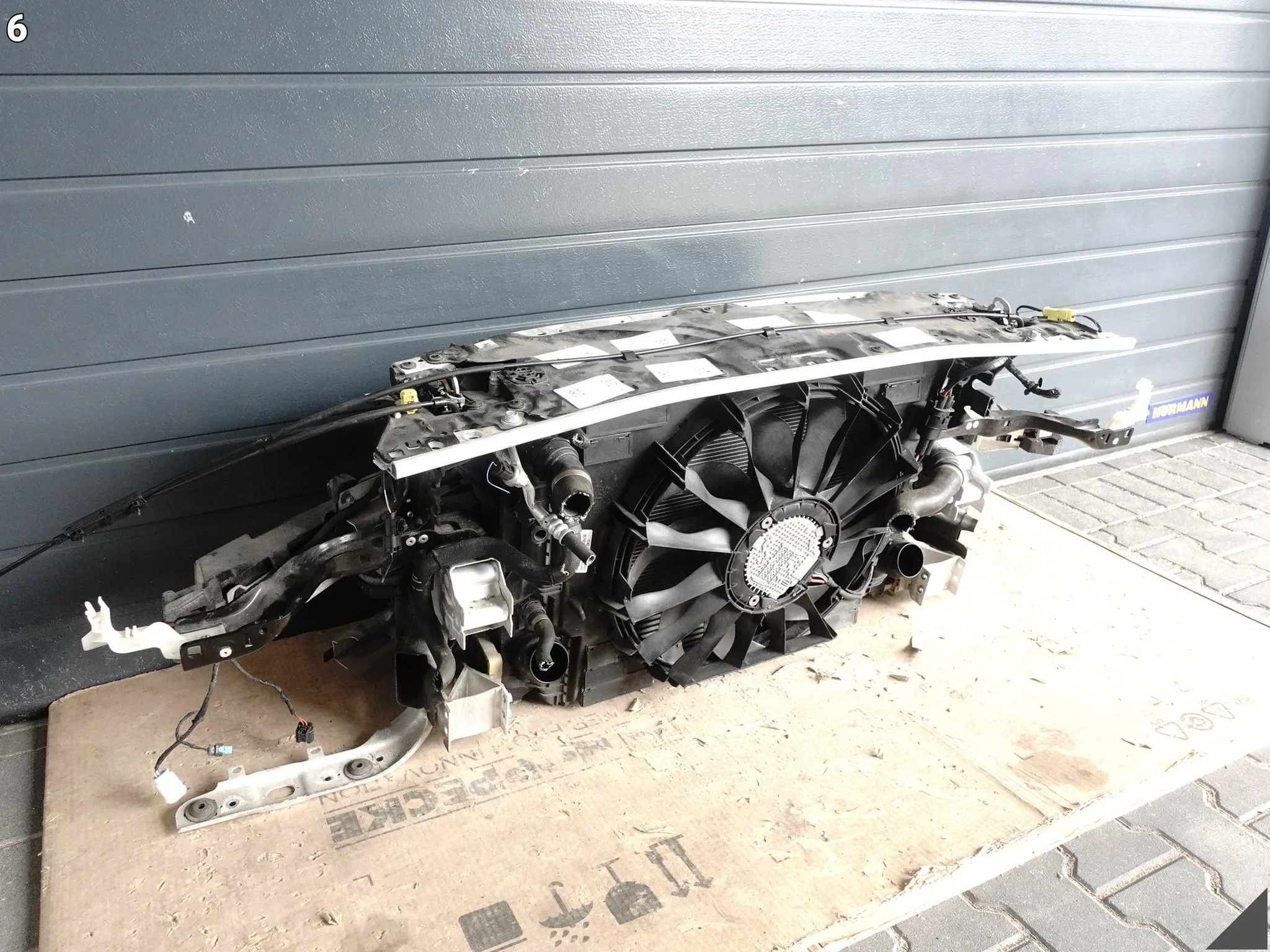 BMW 5 G30 G31 17- WZMOCNIENIE PAS CHŁODNICE WENTYLATOR 530d DEMONTAŻ 3394ed904d150ed86c95bb95f1ed8aa8