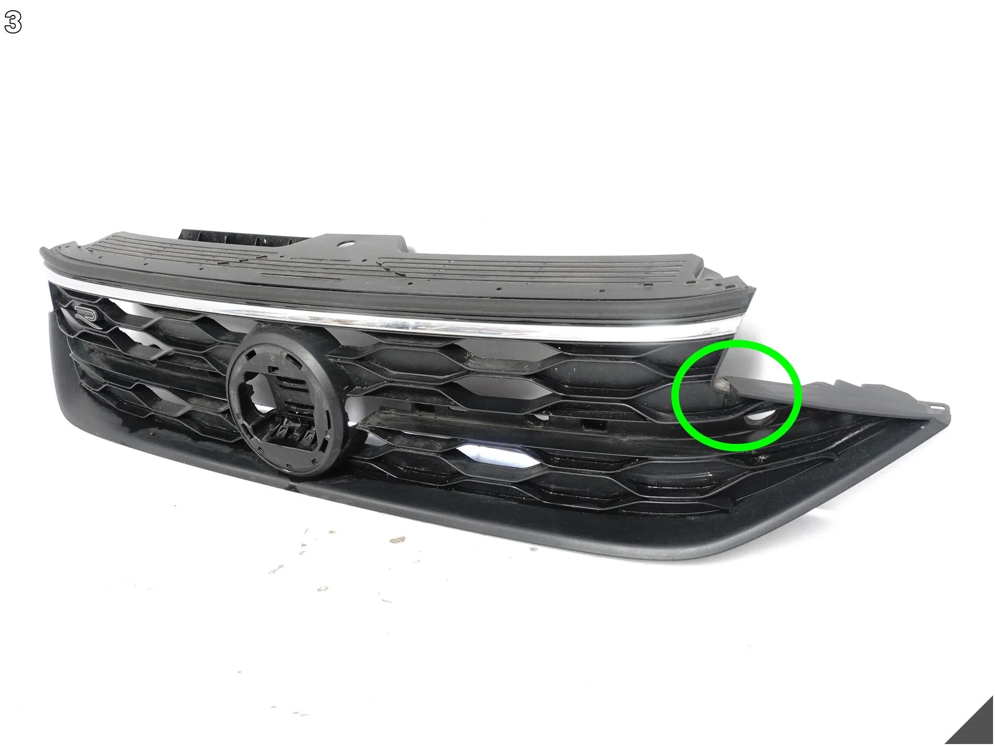 VW TAIGO 2G7 R-LINE 21- GRILL ATRAPA WLOT KRATKA W ZDERZAK PRZÓD 2G7853651S c422630cac6ada0d825ed8f39dfb8c85