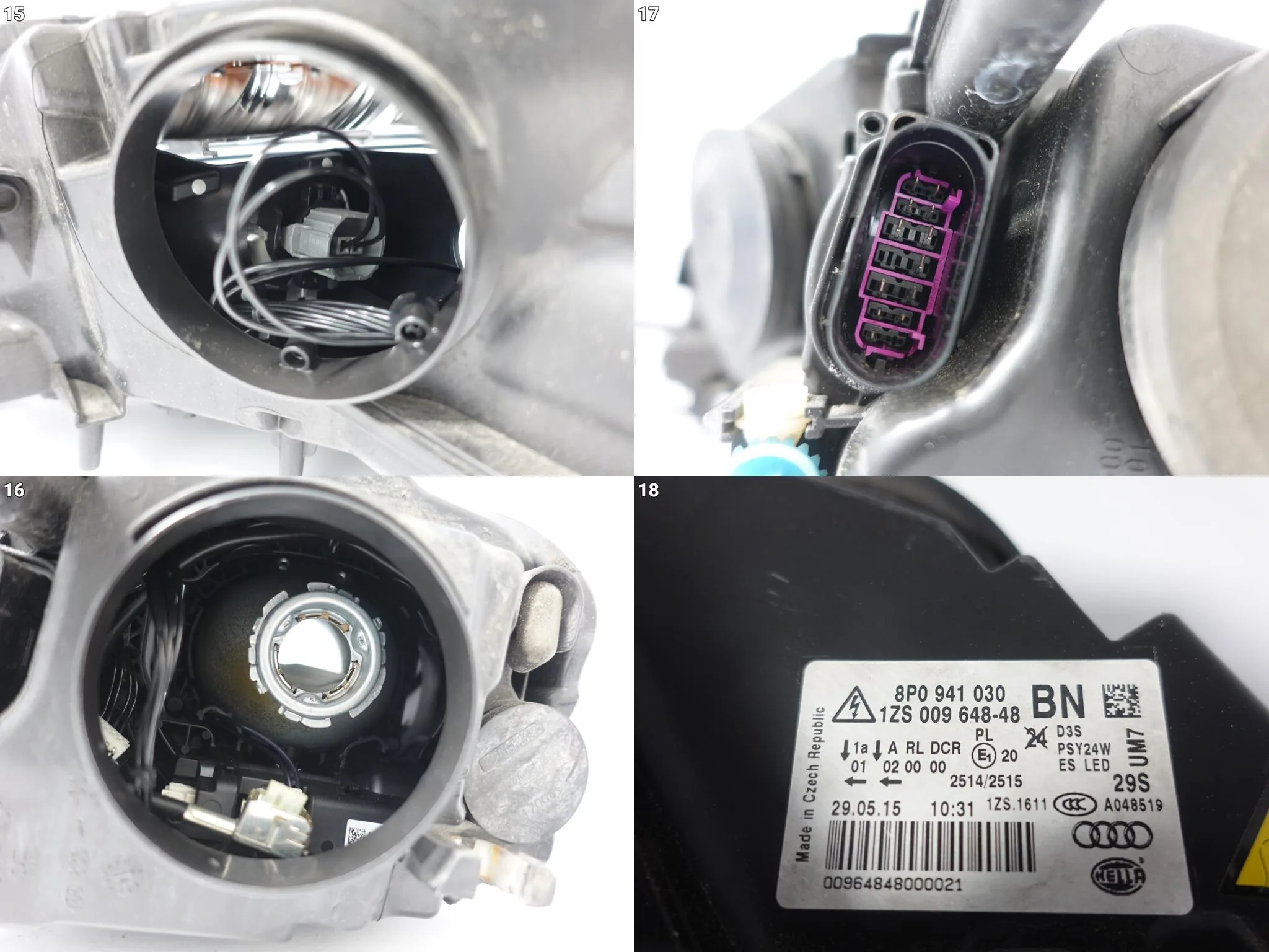 AUDI A3 S3 RS3 8P0 LIFT 08-13 LAMPA XENON + LED SKRĘTNA PRAWA PRZÓD EU d3f8b3b42f4316f7418af23d2ed3df89