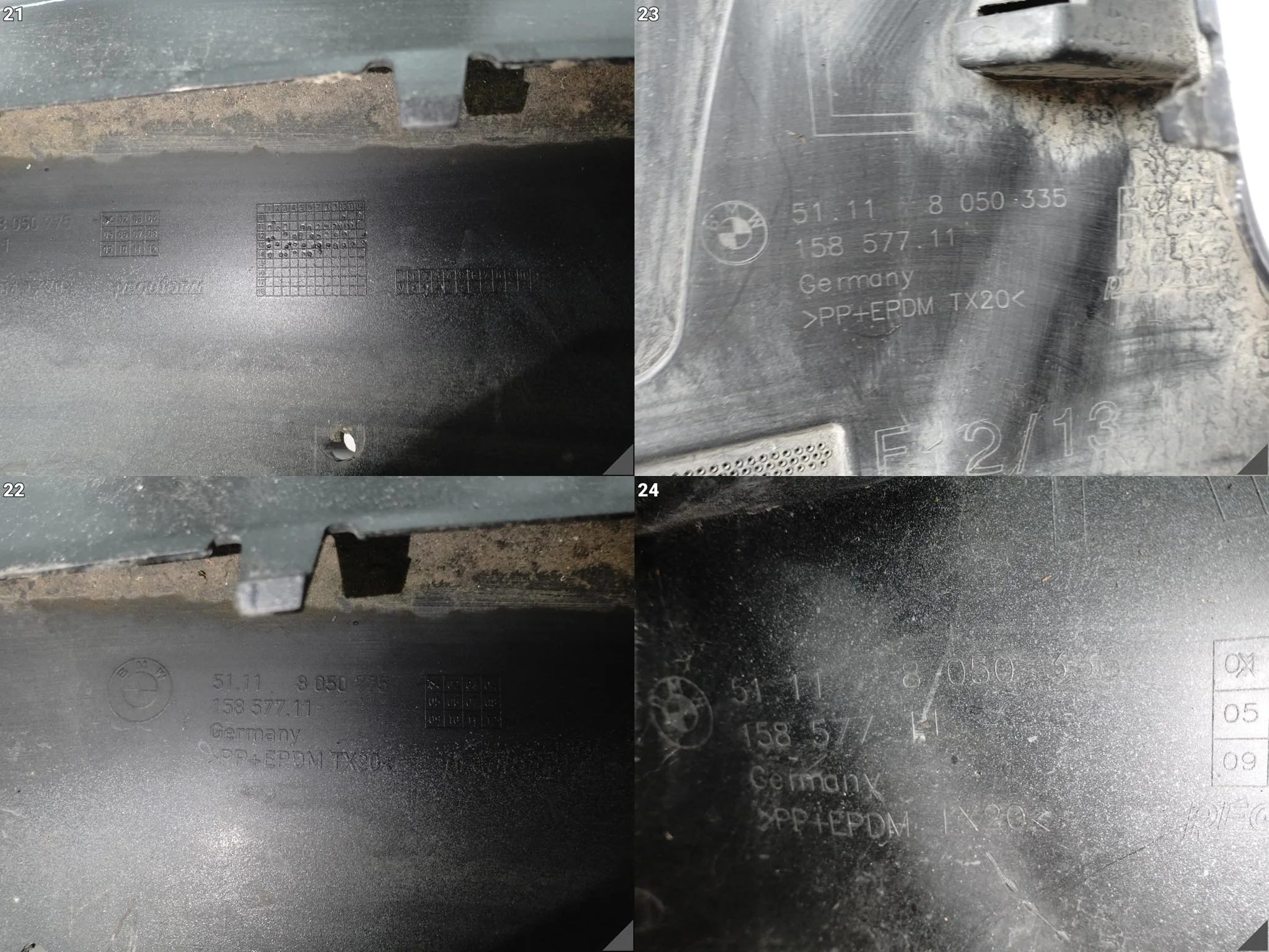BMW 6 F12 F13 F06 M-PAKIET MSP LCI 10-18 ZDERZAK PRZÓD ( SPRYSKI 4xPDC ) 0ab63dc9f1c285c8aea17a4b88f2f565