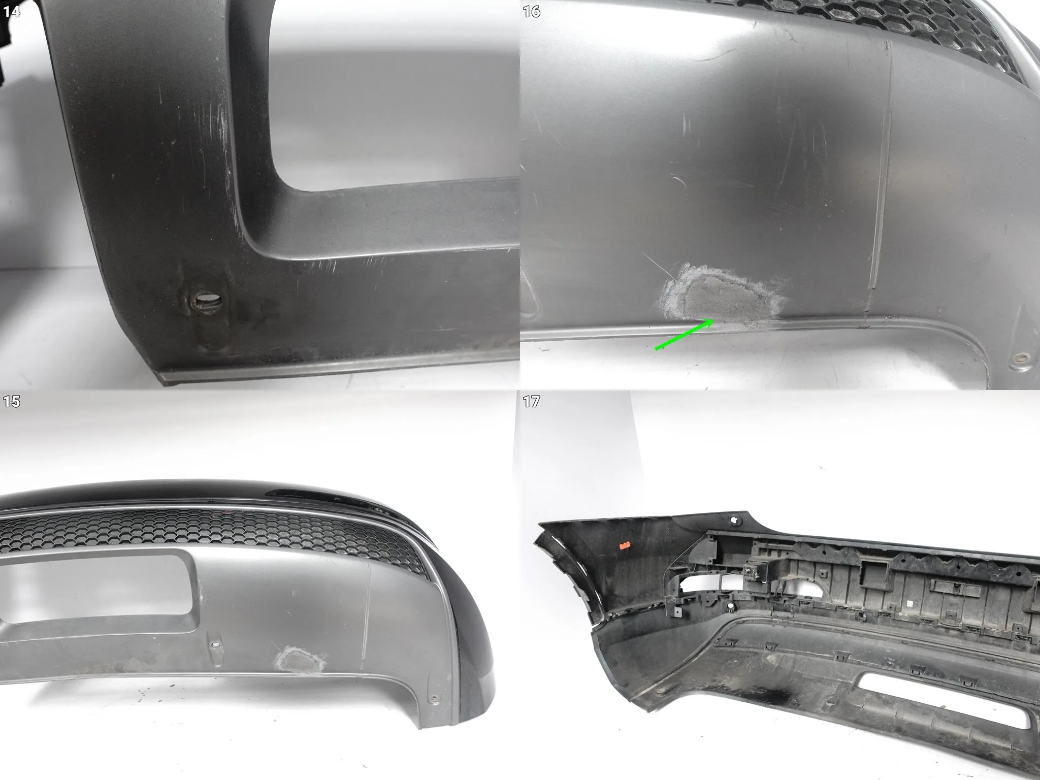 AUDI Q3 8U0 S-LINE 11-14 ZDERZAK BUMPER SPOILER ATRAPA TYŁ (4xPDC) c62a3ccbd6174b46007b534f3cbab4e6