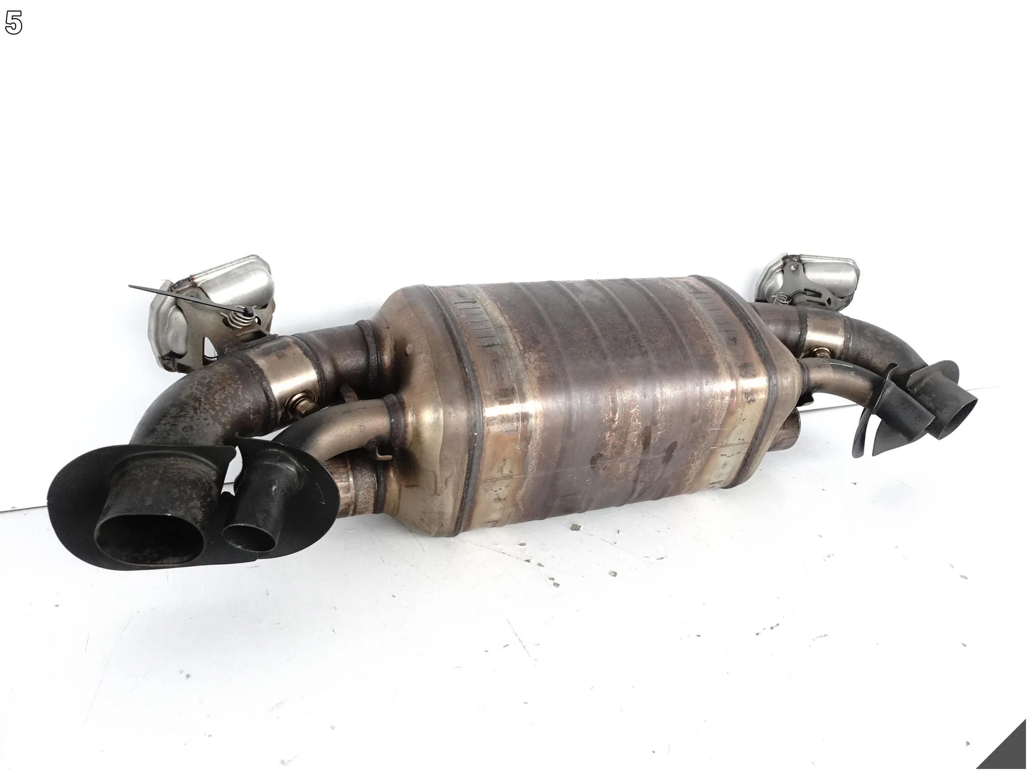PORSCHE 911 992 TURBO S 19-24 TŁUMIK KOŃCOWY UKŁAD WYDECHOWY WYDECH TYŁ 0439a110bc1400bbea46485472b5ee5d