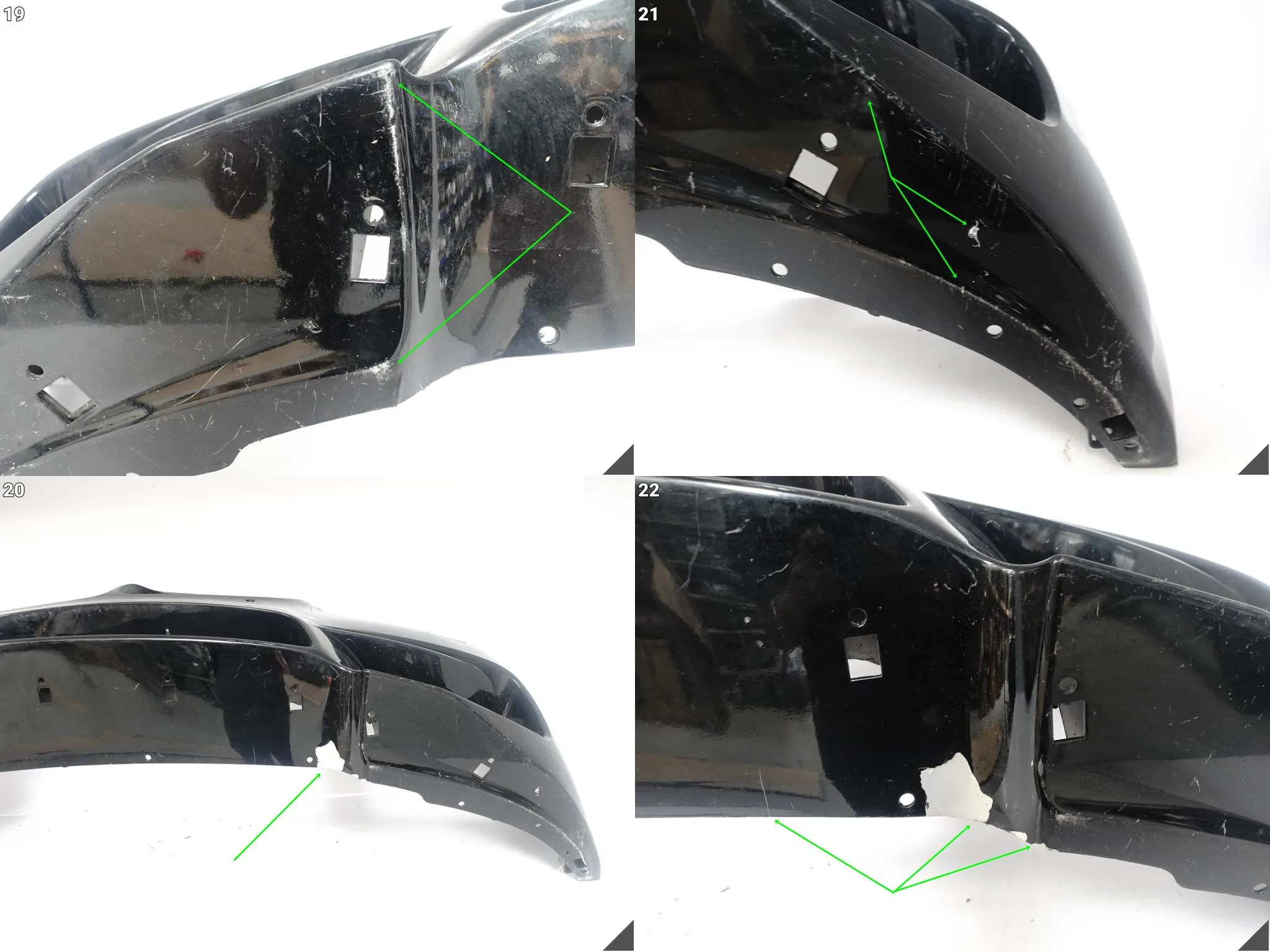 BMW M6 F13 F12 F06 M-POWER LCI 12-19 ZDERZAK PRZÓD (SPRYSKI 4xPDC KAMERY) a68501a0116447bdc289be20dbe62a0e