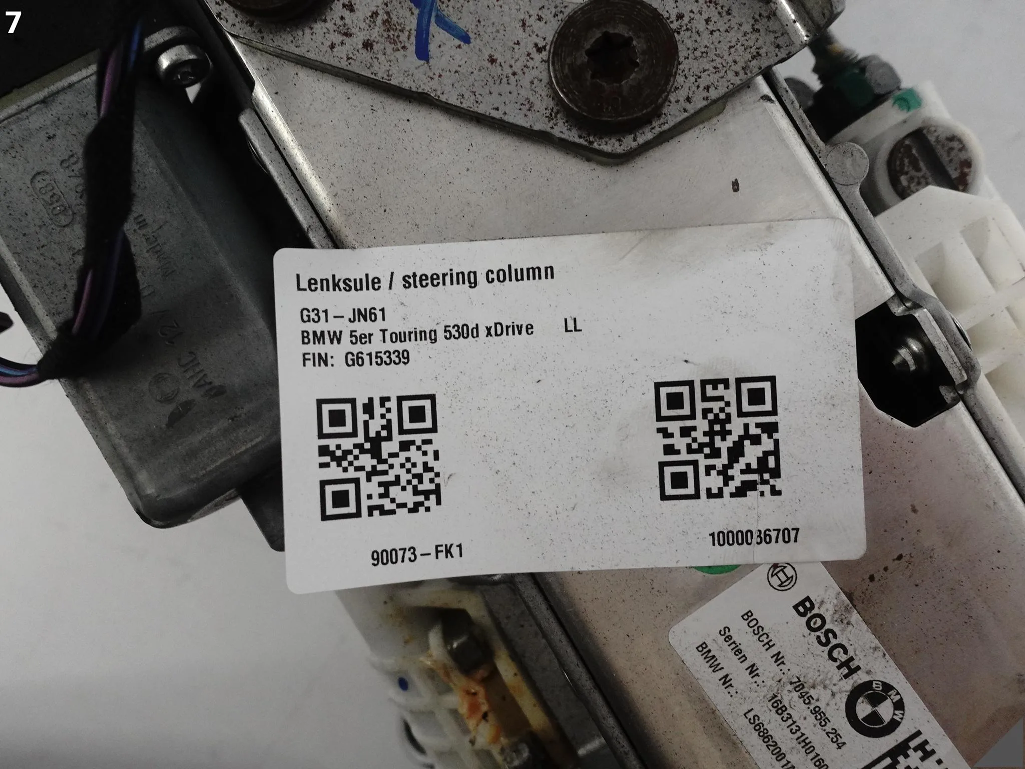 BMW 5 G31 G30 7 G11 G12 8 G14 G15 KOLUMNA KIEROWNICZA SZTYCA ELEKTRYCZNA EU 0d543ee9a73c5f34fa757cd0efd419ac