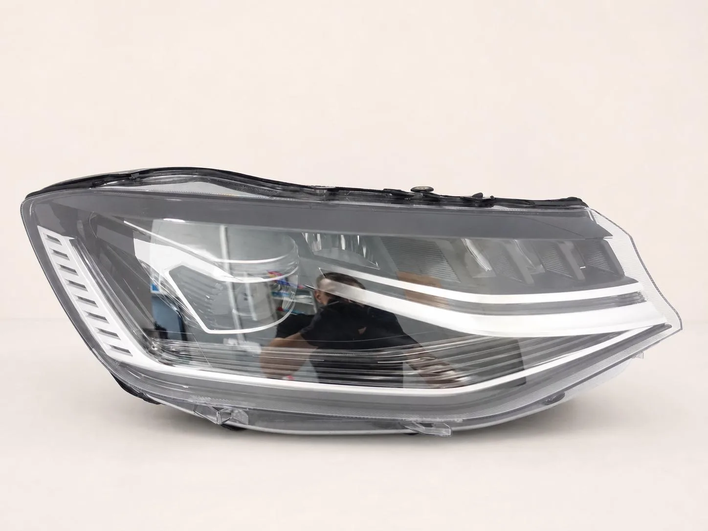 VW CADDY V IV 4 5 2K8 2K7 SB 20- LAMPA FULL LED PRAWA PRZÓD EUROPA + MODUŁ ce021ff9415f2929116fa77ad11fa077