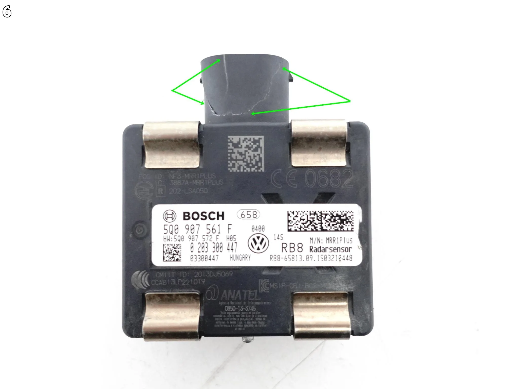 VW GOLF VII 5G0 AUDI A3 8V0 SEAT LEON SKODA RADAR SENSOR CZUJNIK MODUŁ ACC dd34804b47a00d990430f1d326555b4e