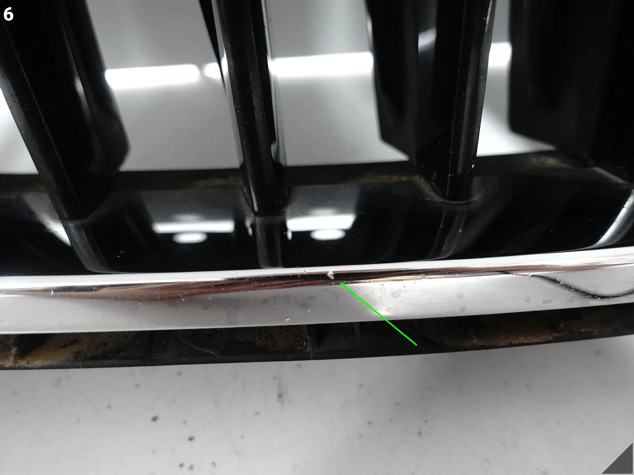 BMW 5 G30 G31 M-PAKIET 17-20 GRILL NERKI ATRAPA KIEROWNICA POWIETRZA PRZÓD f98f2a576edbf8ce6912463becb04f87