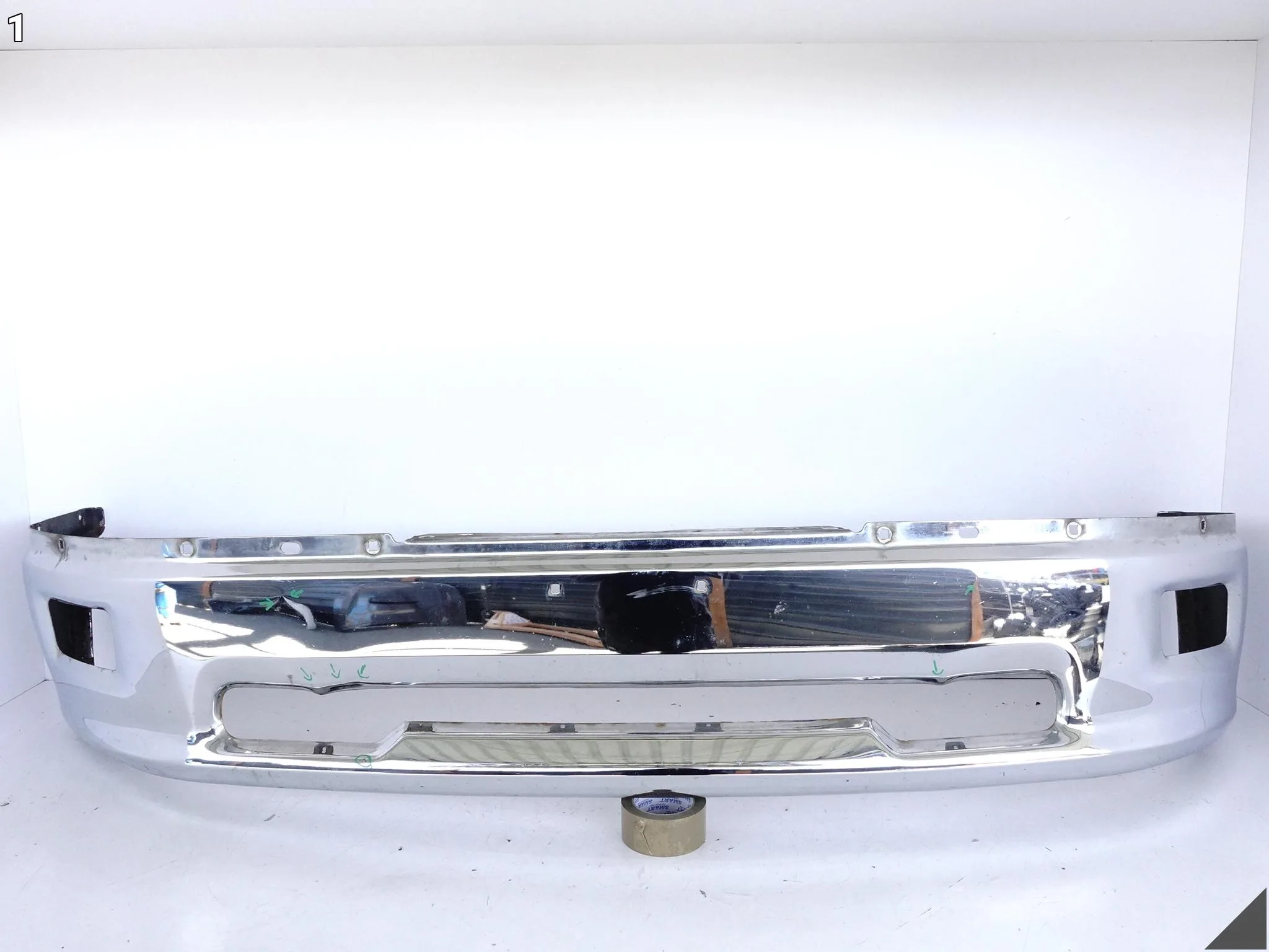 DODGE RAM 1500 09-13 ZDERZAK CHROM BUMPER PRZÓD f2eb7879f4cda6133225f8748df8760d