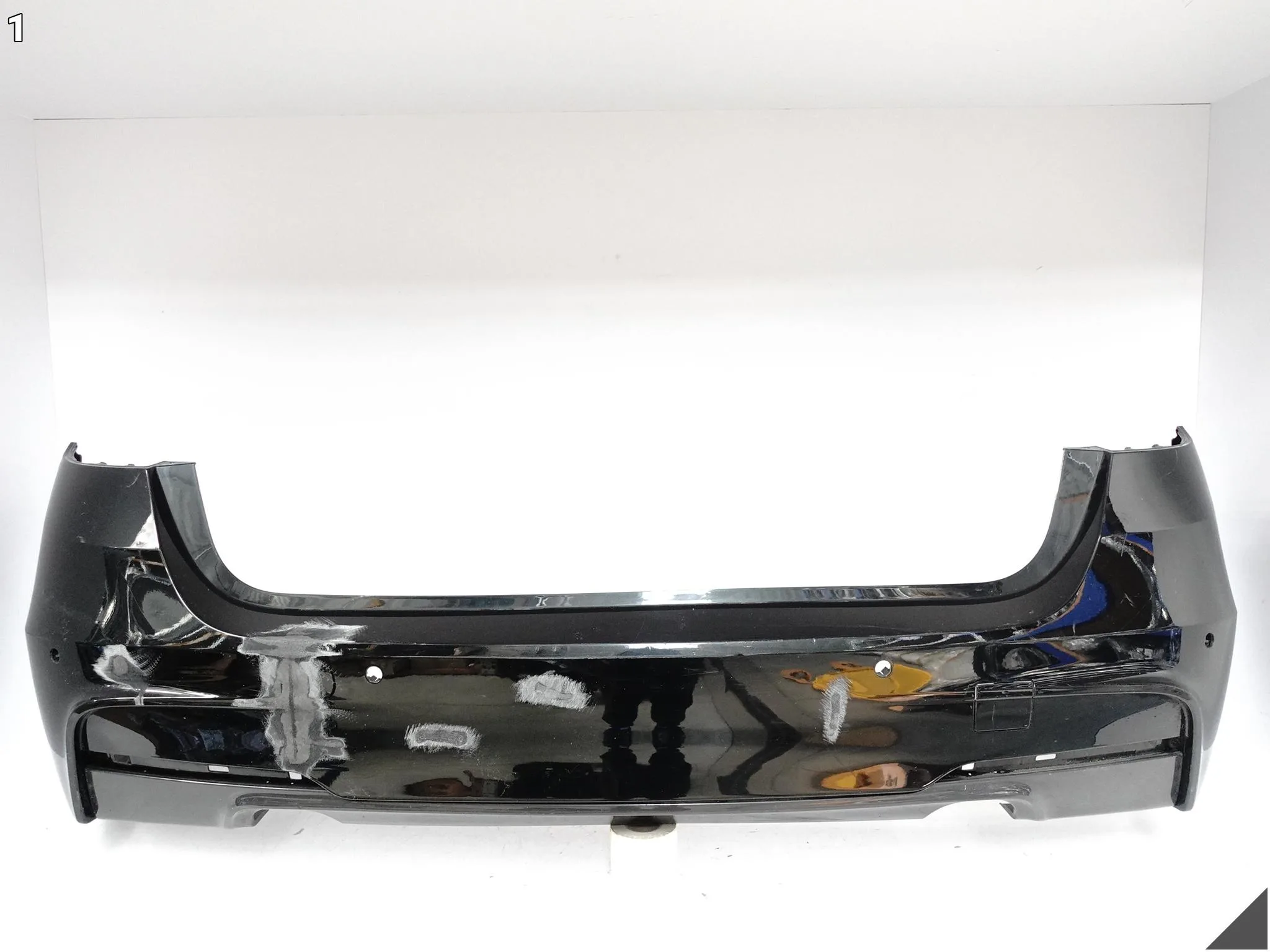 BMW 3 F31 KOMBI TOURING M-PAKIET MSP LIFT LCI 11-18 ZDERZAK TYŁ (6xPDC) 34707ea30fbe50b8120602eb1067960b