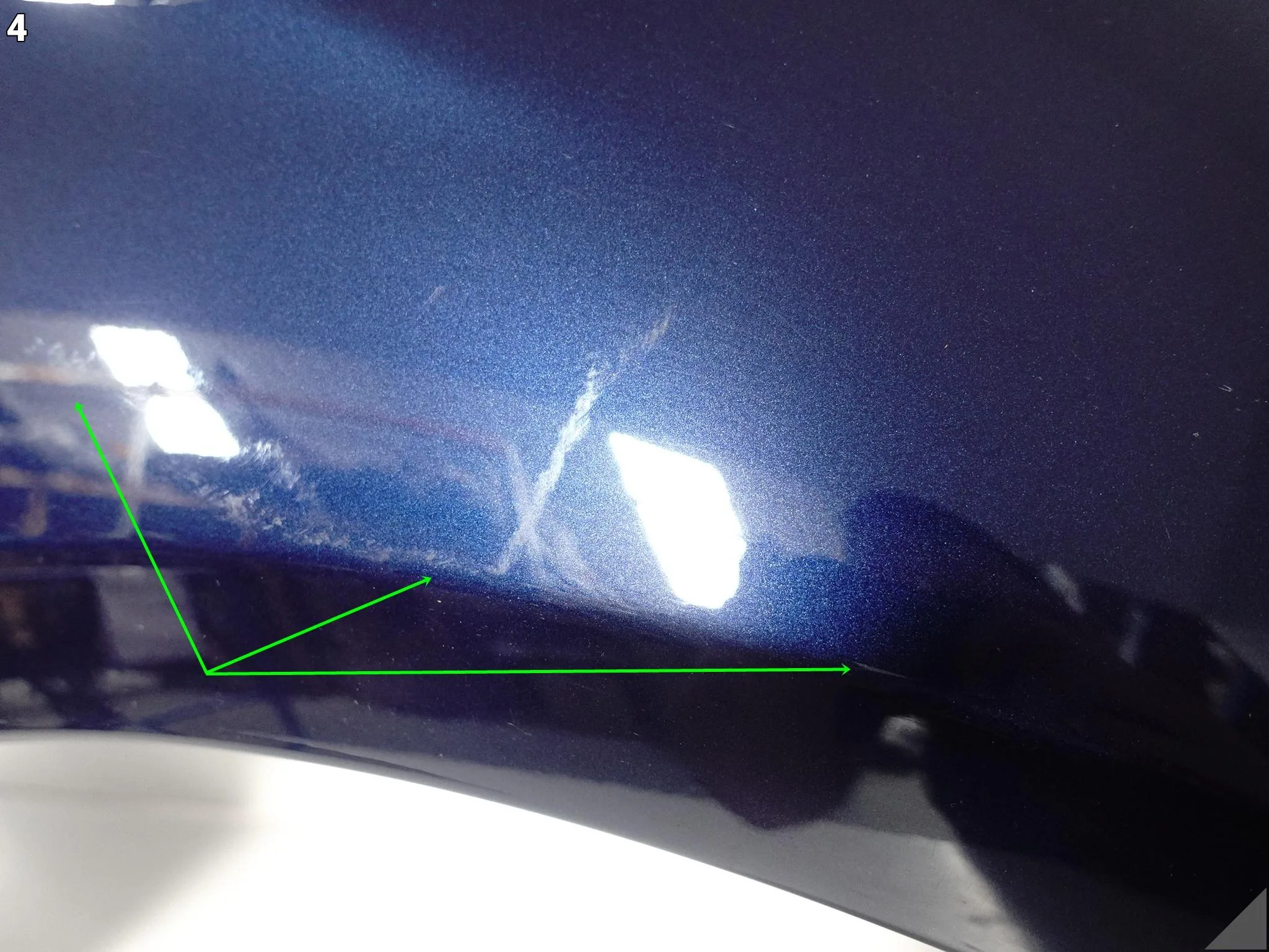 BMW 5 G30 G31 LIFT MSP 17-23 BŁOTNIK + LISTWA EMBLEMAT ///M PRZÓD PRAWY C10 48792b510c6192a402151b48a683efd4