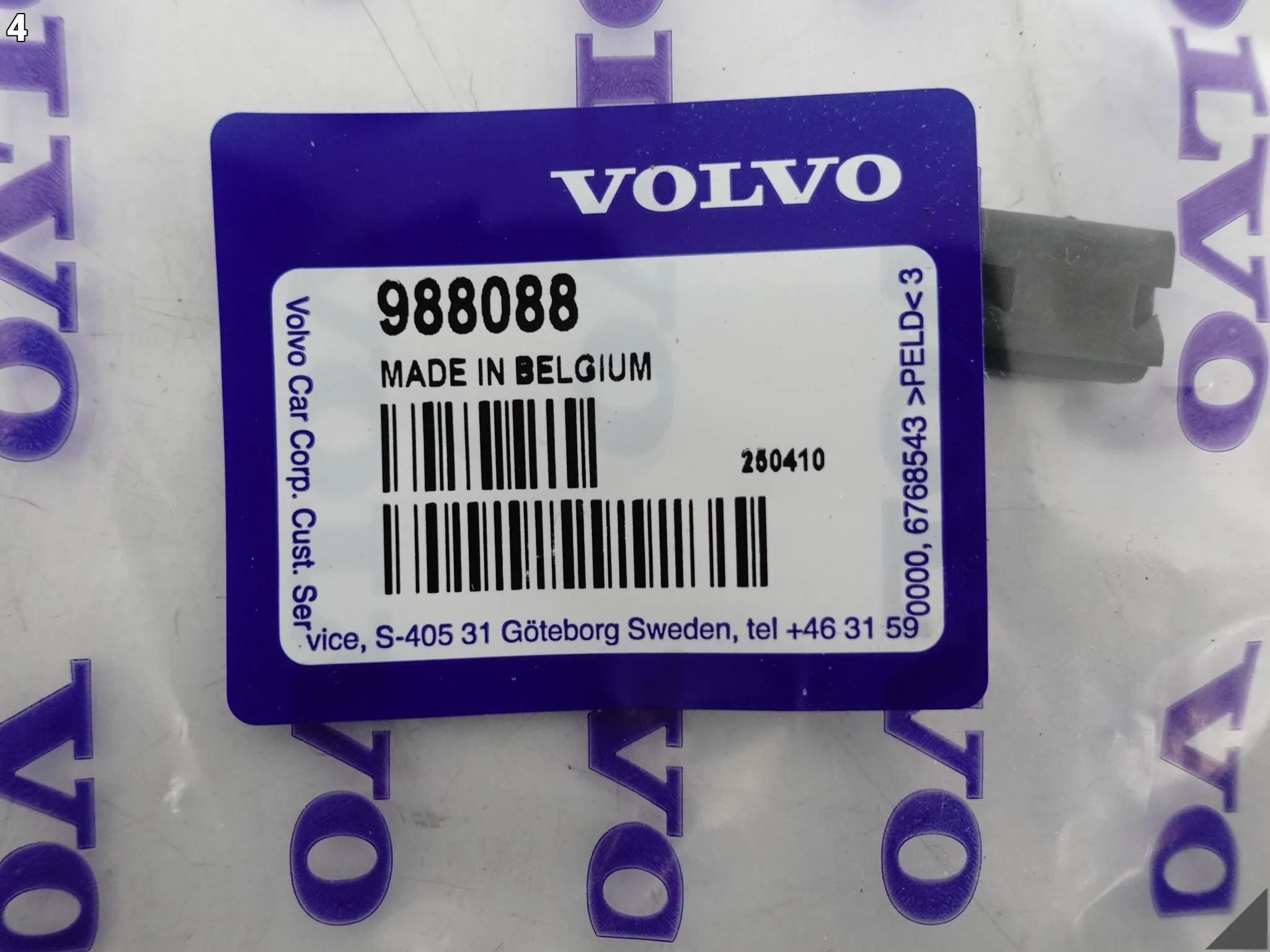 VOLVO EC40 XC90 XC40 C40 EX40 V60 KLIPS ZACZEP TAPICERA BOCZEK DRZWI ORG 3f1e6df7688b8f014d0dda387641260c