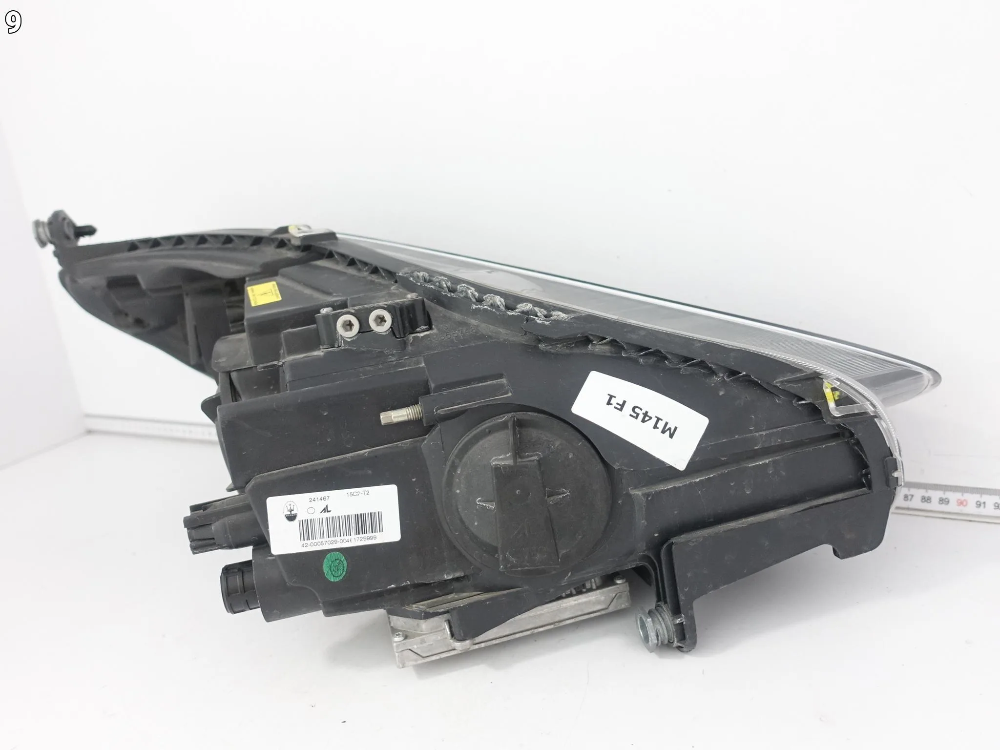 MASERATI GRANTURISMO M145 S 08-12 LAMPA XENON LEWA EUROPA CZARNA BLACK a5a8c03c2b573699e2d51367dc5fb5ed