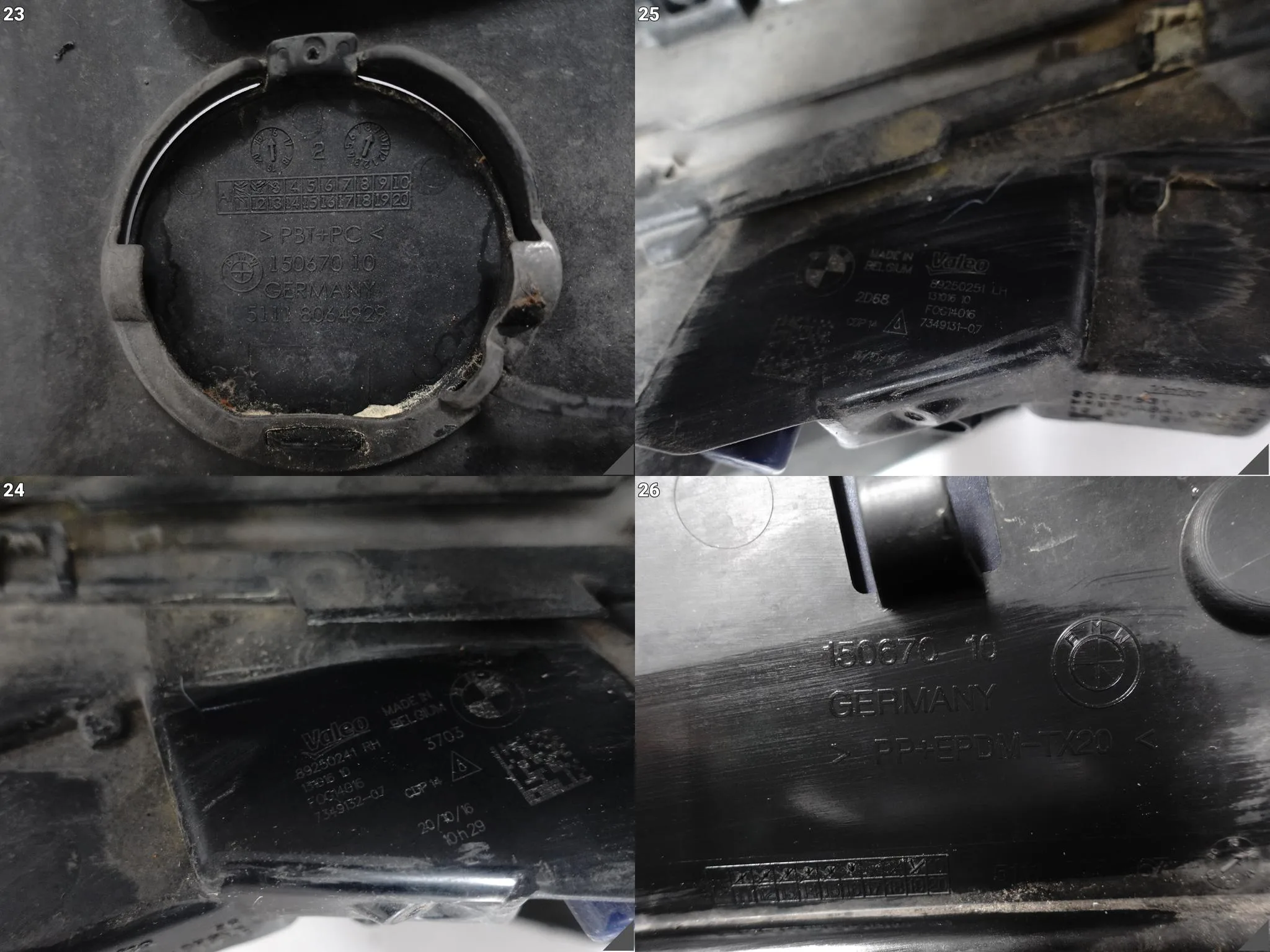 BMW 5 G30 G31 M-PAKIET MSP 17-20 ZDERZAK PRZÓD + KRATKI + LED 6xPDC C10 a09acc750c5a7204a35244140e11c6a6