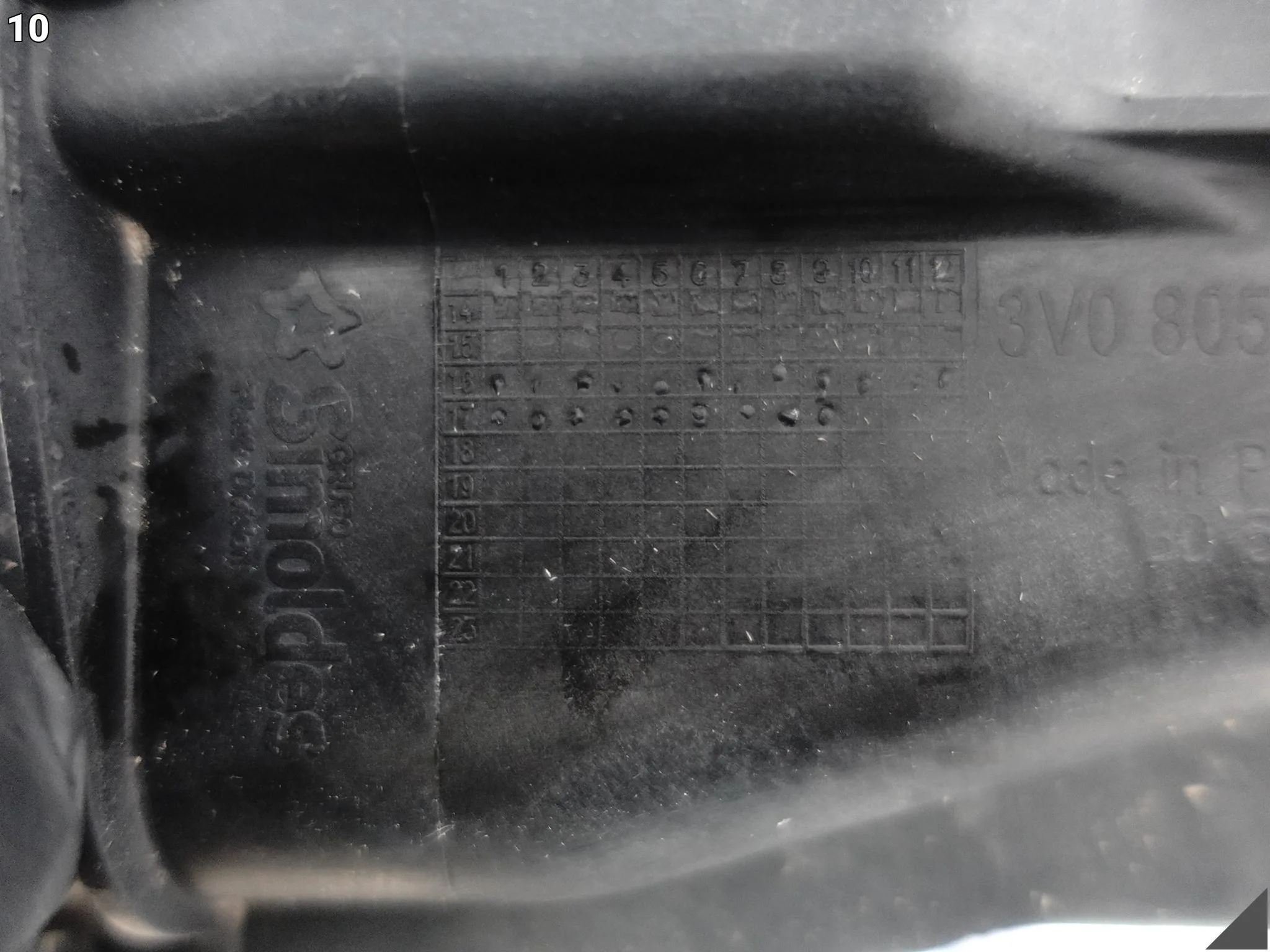 SKODA SUPERB III 3 3V0 15-24 WZMOCNIENIE OBUDOWA RAMKA CHŁODNICY PAS PRZÓD 9c93b00f31d708f61e94a69bc39223f6