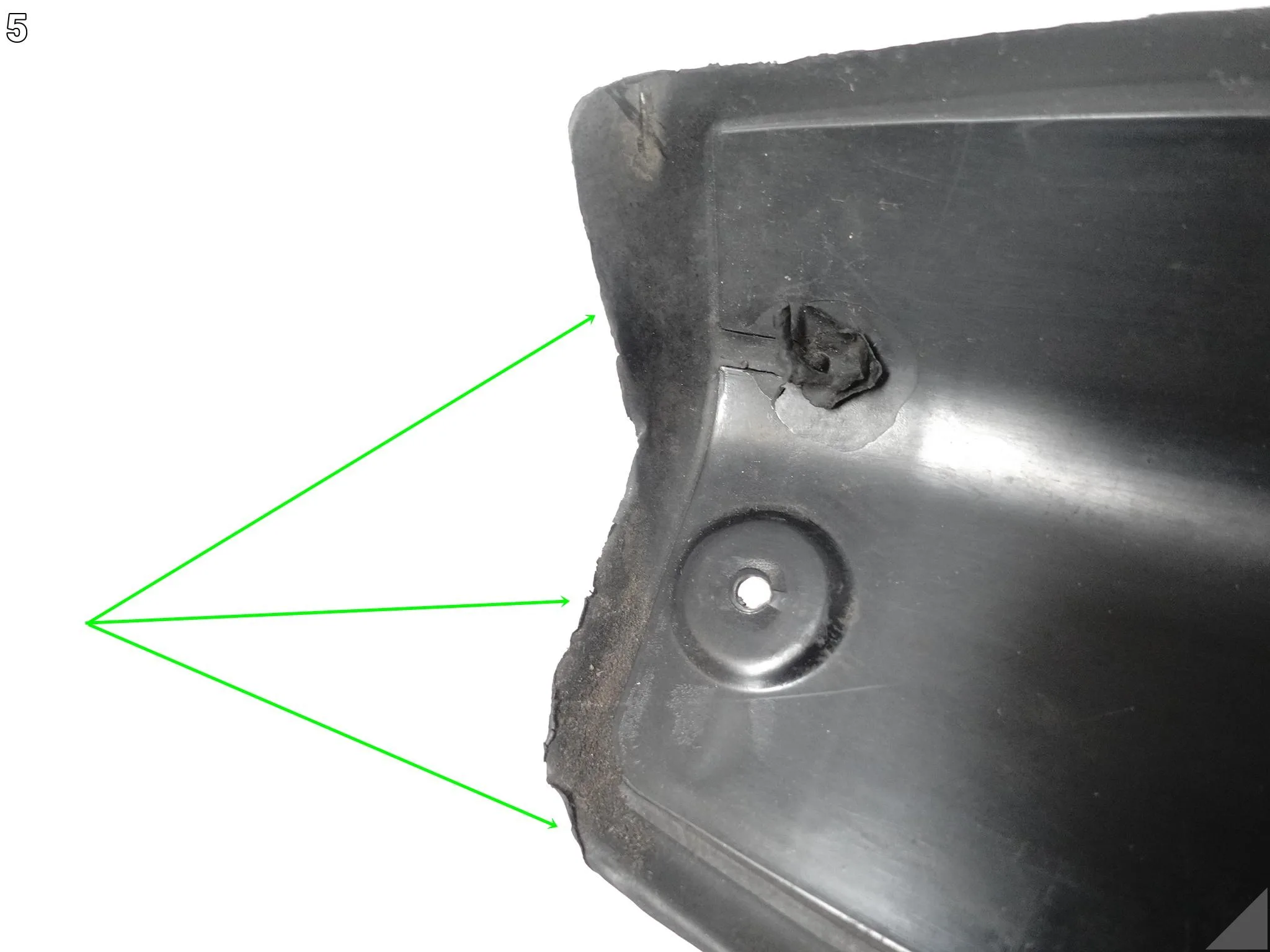 VW POLO IV 6Q0 LIFT 01-10 WYGŁUSZENIE USZCZELKA LISTWA W BŁOTNIK PRZÓD LEWE c78d86fe3e18f69c9c51bceed2196dac