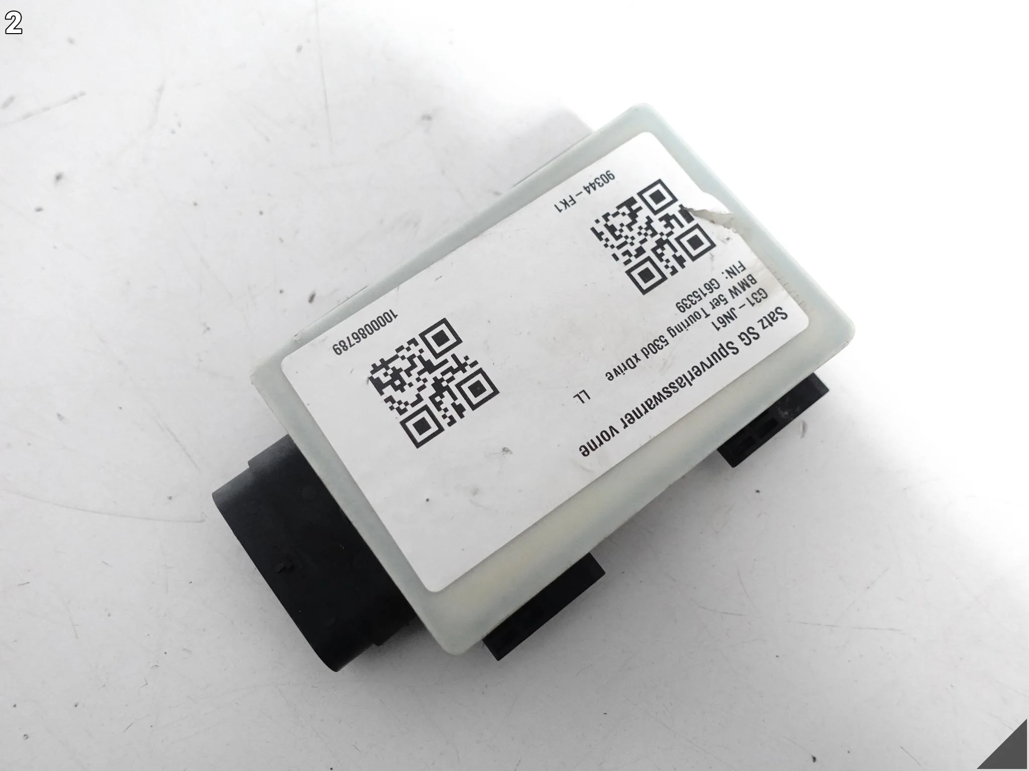 BMW 5 G31 G32 M5 F90 7 G11 G12 X3 G01 X4 G02 MODUŁ RADAR CZUJNIK PASA RUCHU 36abfe238f1363ca25cccc28c779a3db