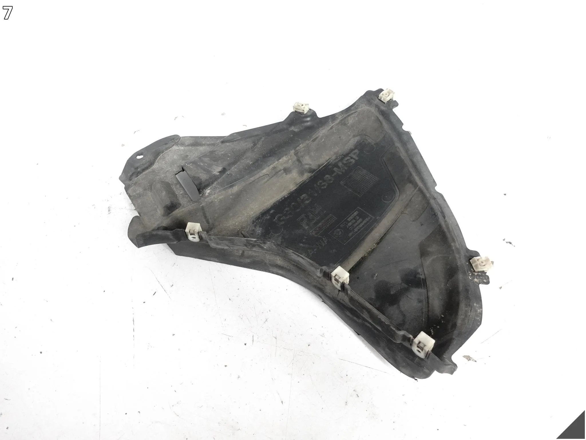 BMW 5 G31 G30 M-PAKIET MSP 17-20 DOLNA OSŁONA TRÓJKĄT NADKOLE PRZÓD PRAWA 9368cdd57125eb742f5cd3007049b3db