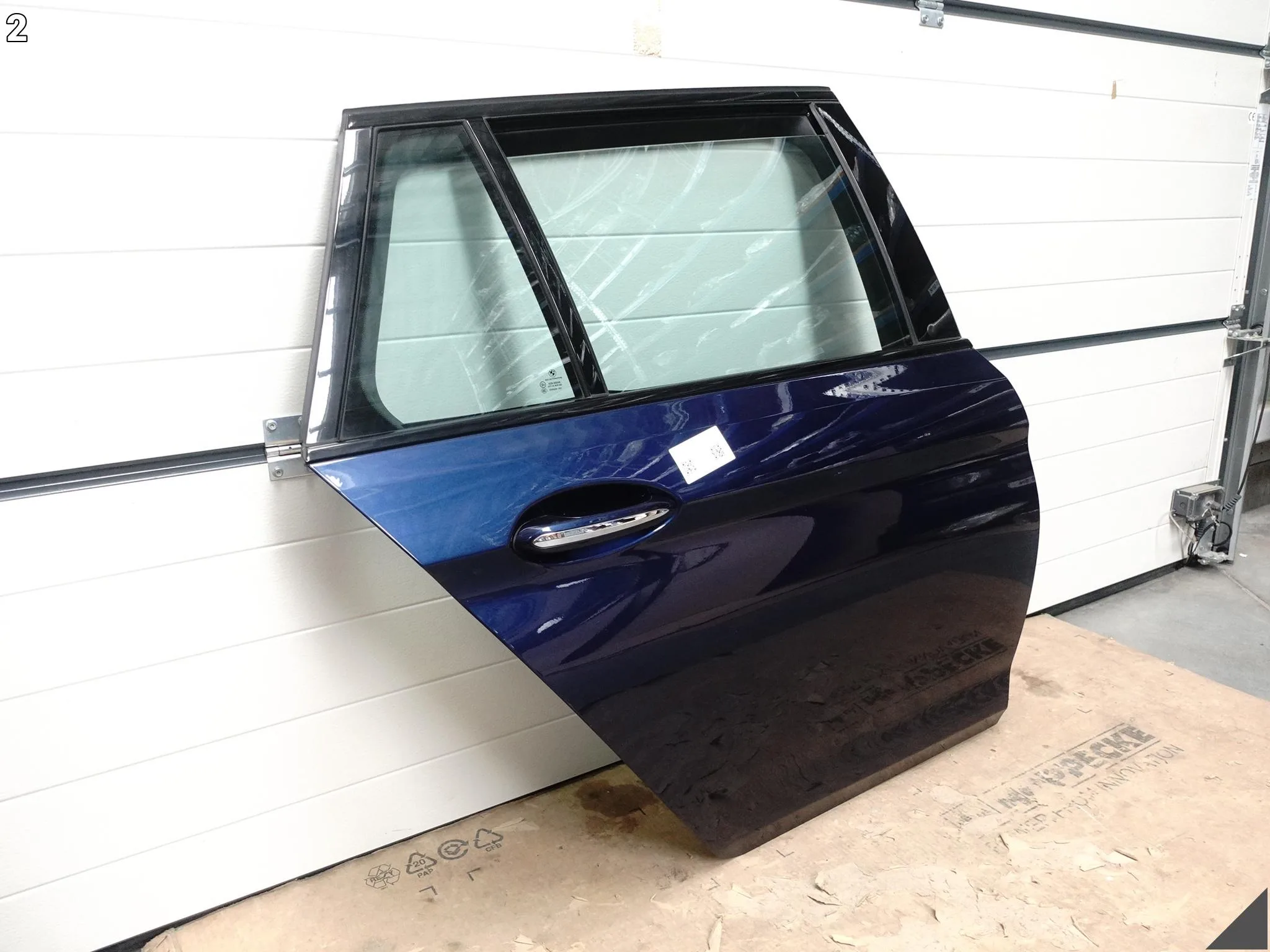 BMW 5 G31 TOURING LIFT 17-23 DRZWI TYŁ PRAWE + SZYBA MEDITERRAN BLAU C10 d4478045166cadfad8f6741b218e676c