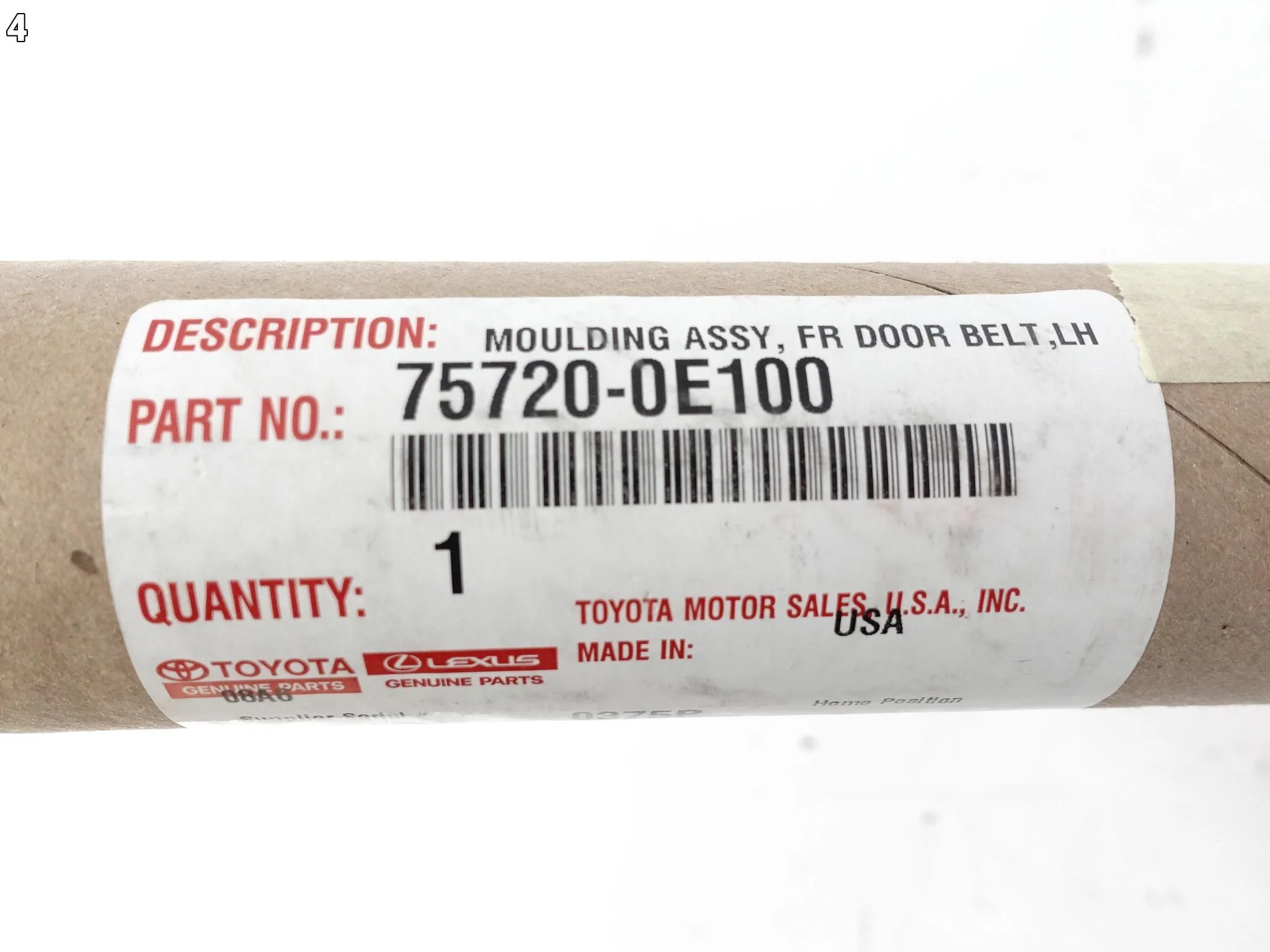 TOYOTA HIGHLANDER IV XU70 19- LISTWA ZGARNIAJĄCA SZYBY PRZÓD LEWA NOWA ORG 39fc6df77634e1faf386a01b6b7267d2