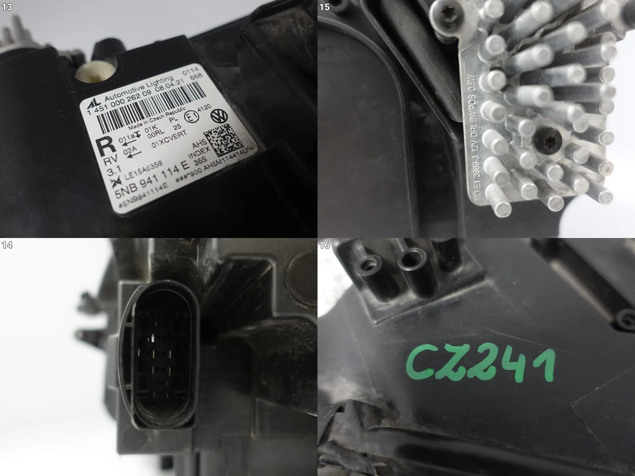 VW TIGUAN II 2 5NB 15-20 LAMPA HEADLIGHT FULL LED PRAWA PRZÓD EUROPA 44036814d7896de0a7bc07c0afe70f0a
