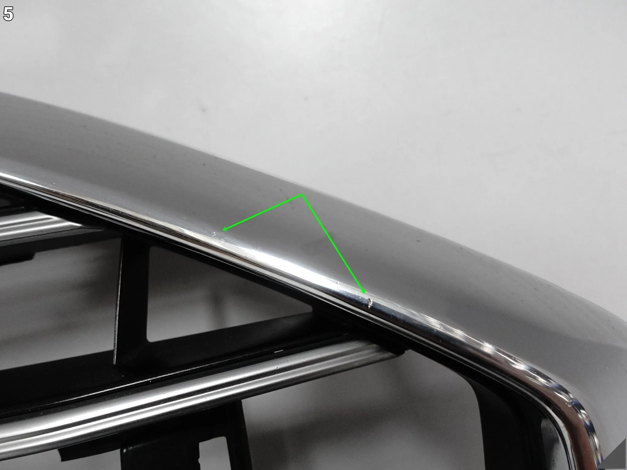 AUDI A6 S-LINE C8 4K0 18-23 GRILL ATRAPA KRATKA WLOT W ZDERZAK PRZÓD CHROM b1a913f78281811c633d9341c2bb63e2