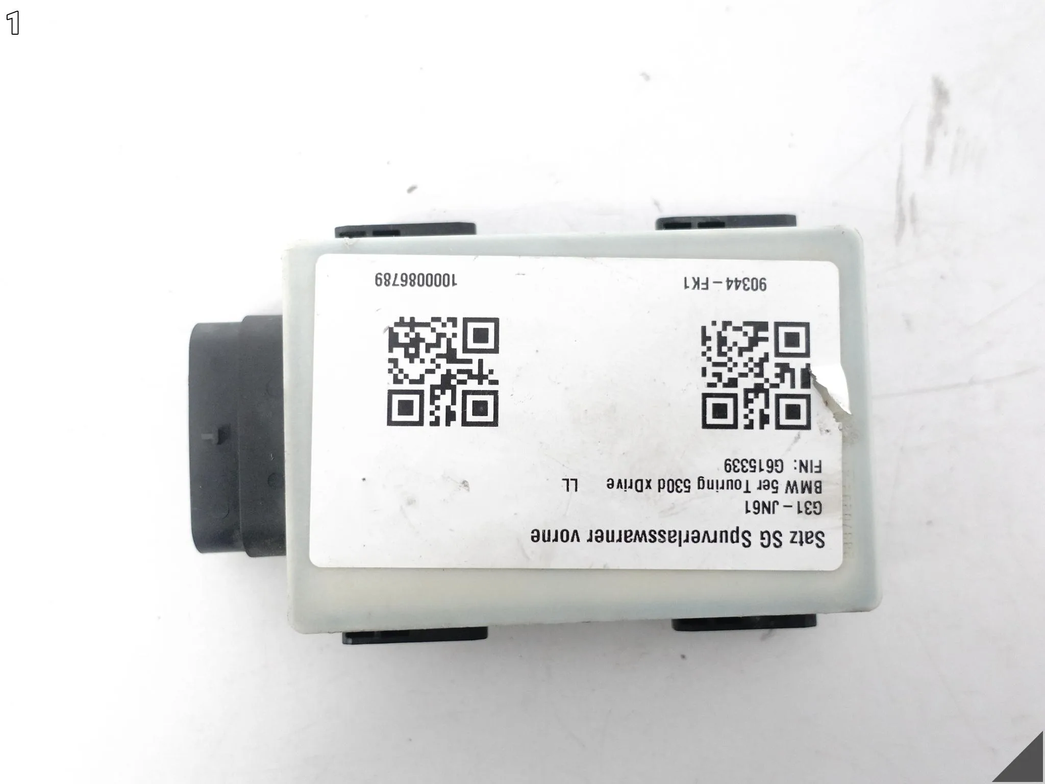 BMW 5 G31 G32 M5 F90 7 G11 G12 X3 G01 X4 G02 MODUŁ RADAR CZUJNIK PASA RUCHU 6161b3068ad413f977ff3f0ceb1c8bde