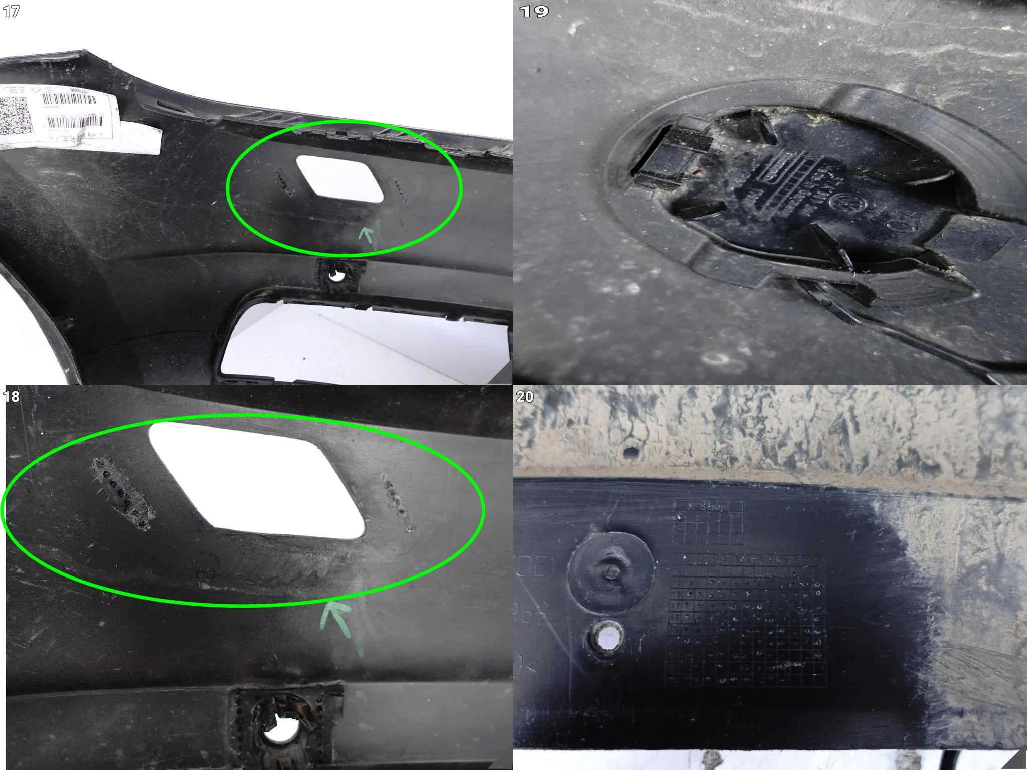 VW TOURAN II 5TA 15- ZDERZAK BUMPER + ATRAPA + OSŁONA PRZÓD (4xPDC/SPRYSKI) 66f23b7ea2dee55957cdf7b6e3bc38a5