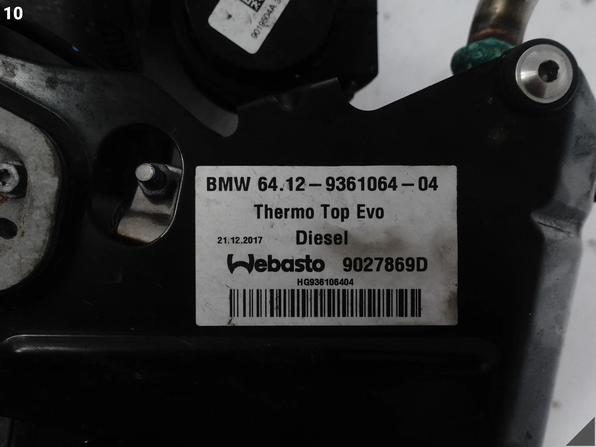 BMW 5 G31 G30 7 G11 G12 OGRZEWANIE POSTOJOWE WEBASTO THERMO TOP EVO DIESEL 54a5ef59921ef733b6b8a973abda881e