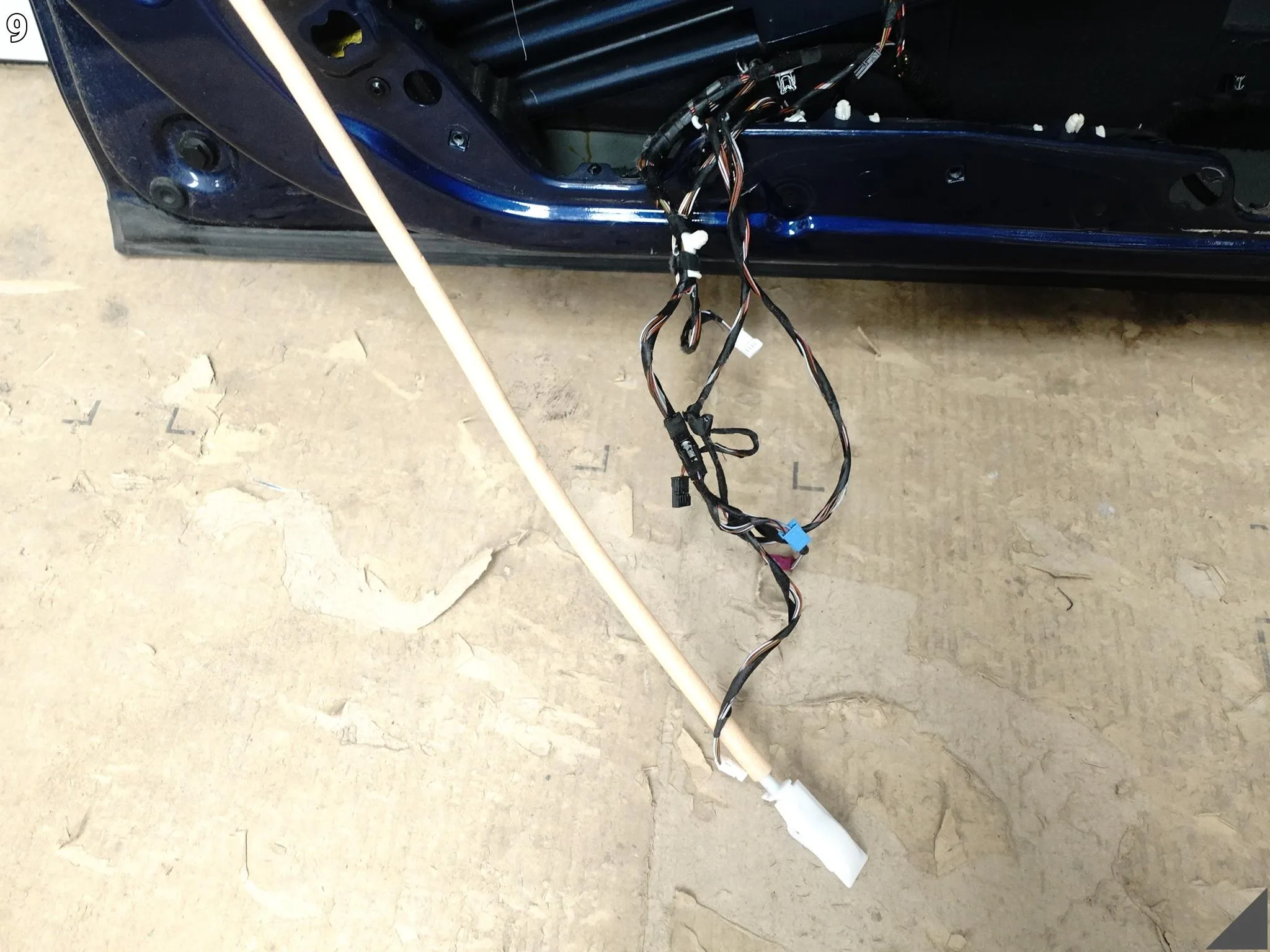 BMW 5 G30 G31 M5 F90 LCI LIFT 17-23 DRZWI PRZÓD LEWE MEDITERRAN BLAU C10 6447f4cc0ce7852ba4f63accbee2381a