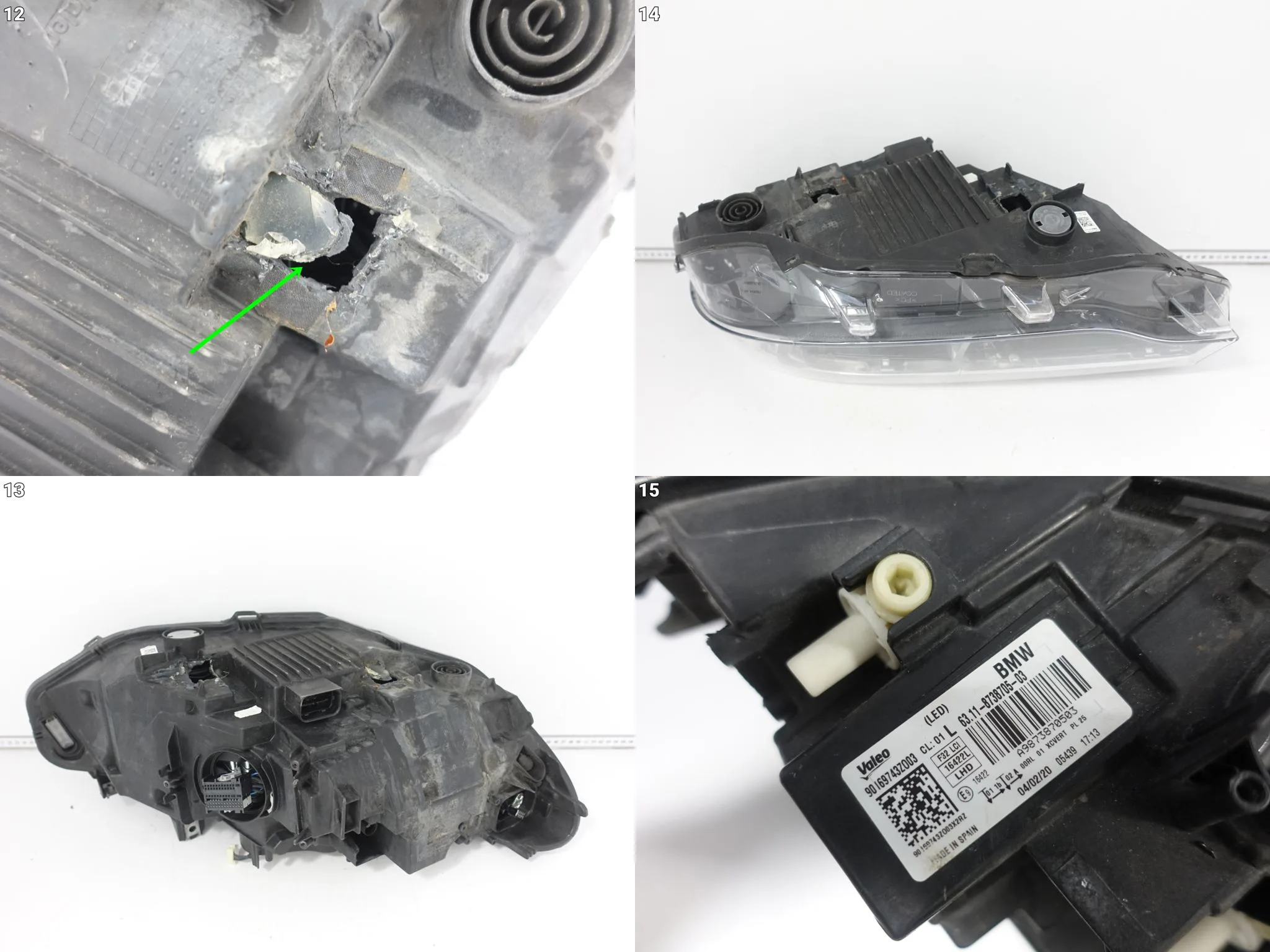 BMW M3 F80 M4 F82 F83 4 F32 F33 F36 LCI LIFT LAMPA ADAPTIVE FULL LED LEWA 39d92c6cd9c3ebd25ad55337baef4c1f
