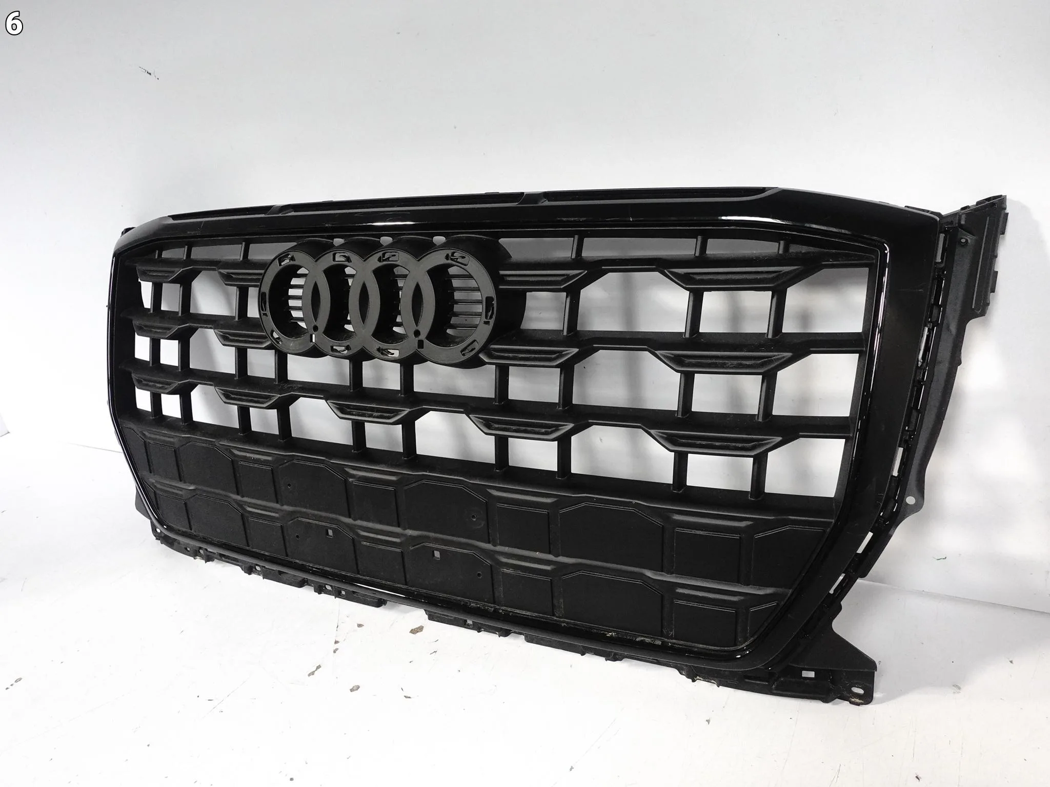 AUDI Q2 81A LIFT FL S-LINE 20-26 GRILL ATRAPA KRATKA W ZDERZAK PRZÓD BLACK 80ed4b849aa5ec2db68d4ad44a3dad25