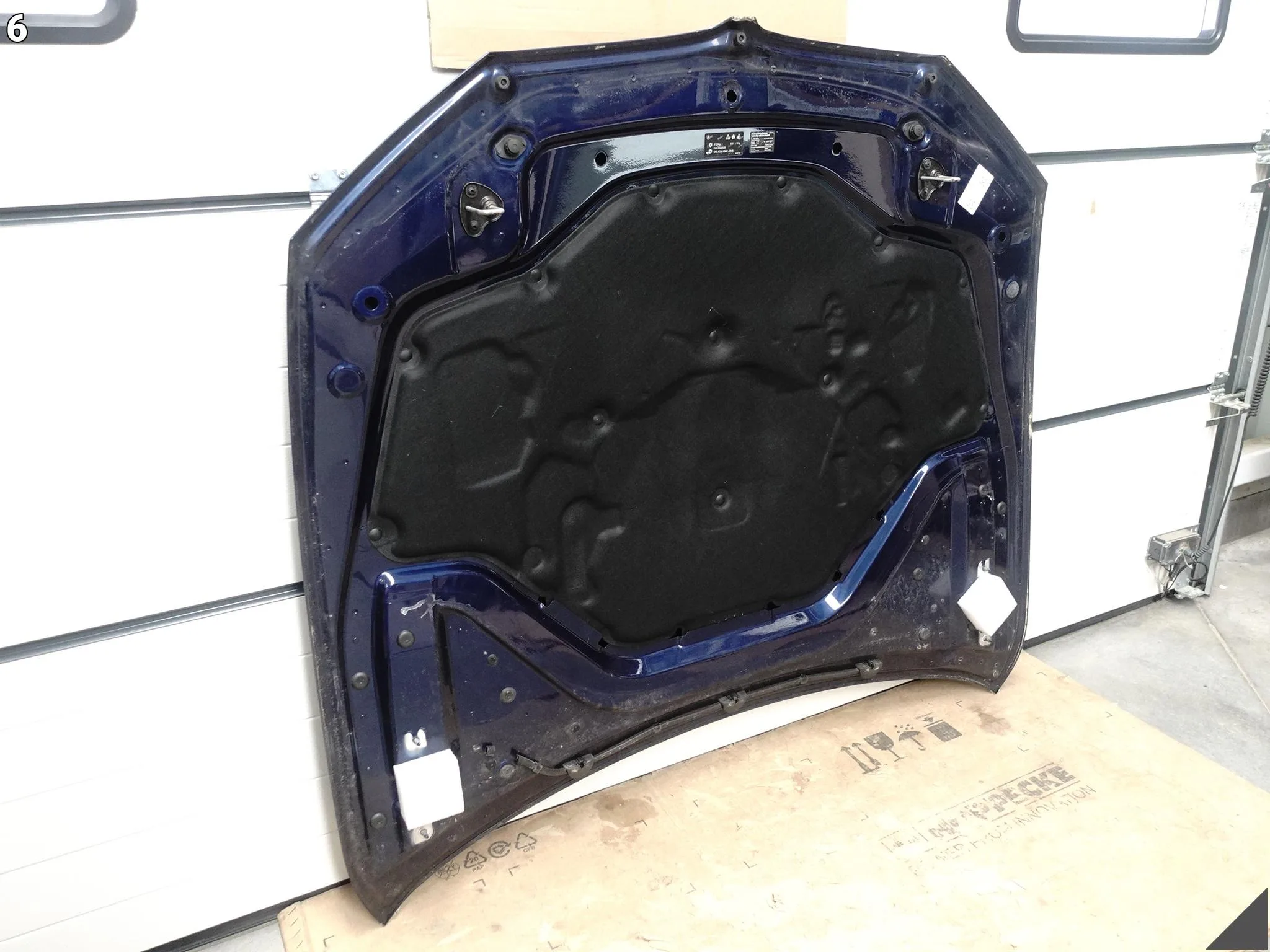 BMW 5 G30 G31 LCI LIFT 17-23 MASKA POKRYWA SILNIKA MEDITERRAN BLAU C10 7c097bef90e6cd824059c9734fe83d90