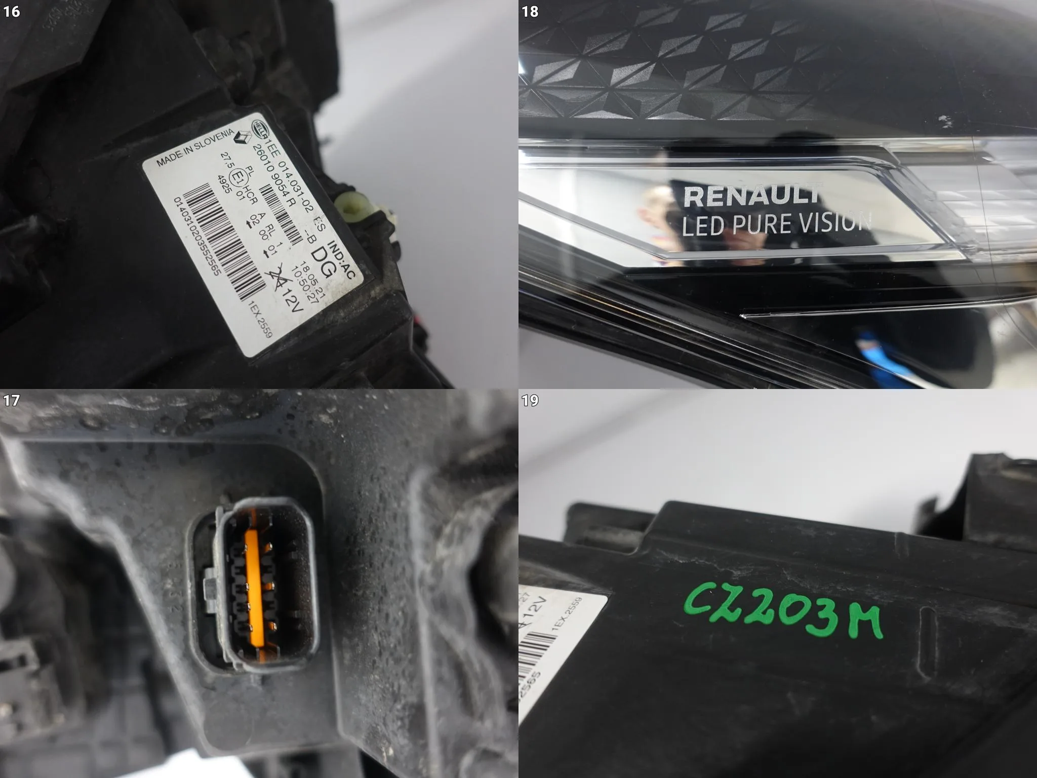 RENAULT TRAFIC III 3 LIFT 19-21 LAMPA FULL LED PURE VISION PRAWA PRZÓD EU dbf85b8536519c850ad6655ca47468d6