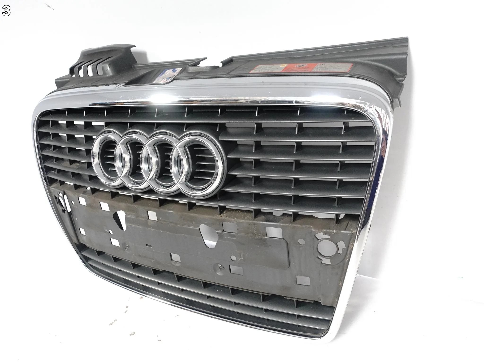 AUDI A4 B7 8E0 04-09 GRILL ATRAPA KRATKA W ZDERZAK PRZÓD 6e0e4bc1508b946a9cfc95a23486f7db
