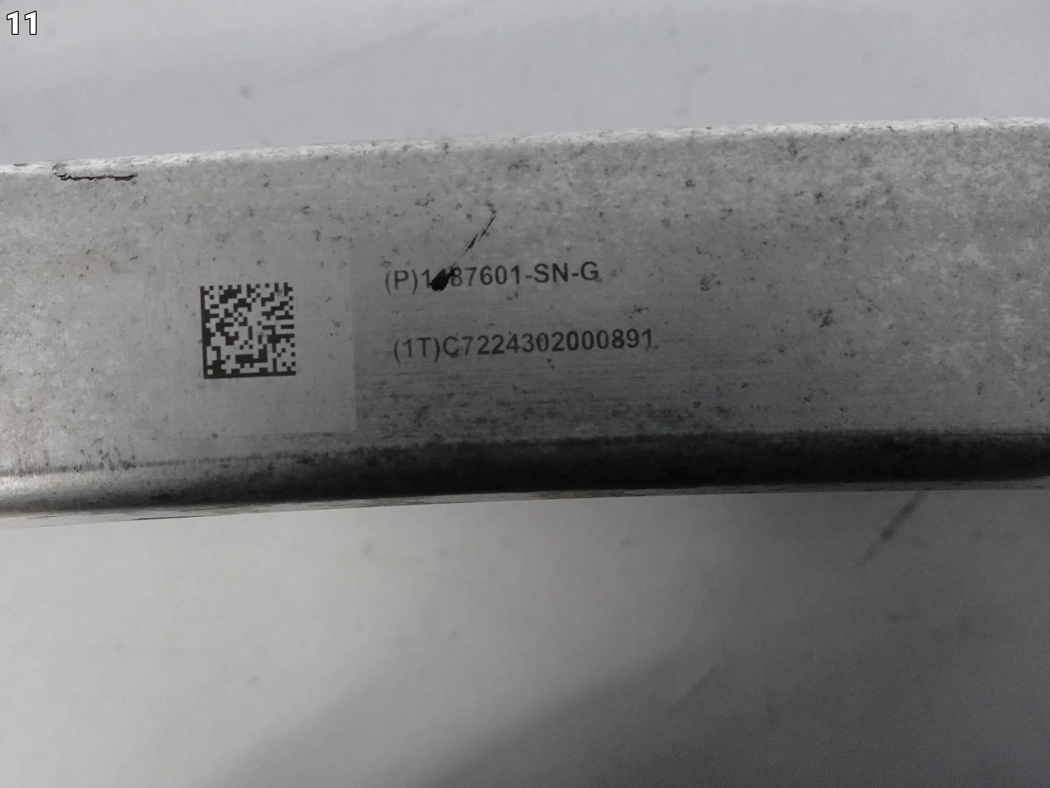 TESLA MODEL Y 20-25 BELKA WSPORNIK WZMOCNIENIE W ZDERZAK PRZÓD ca00f8601ad89b5be9d40e0885cab350
