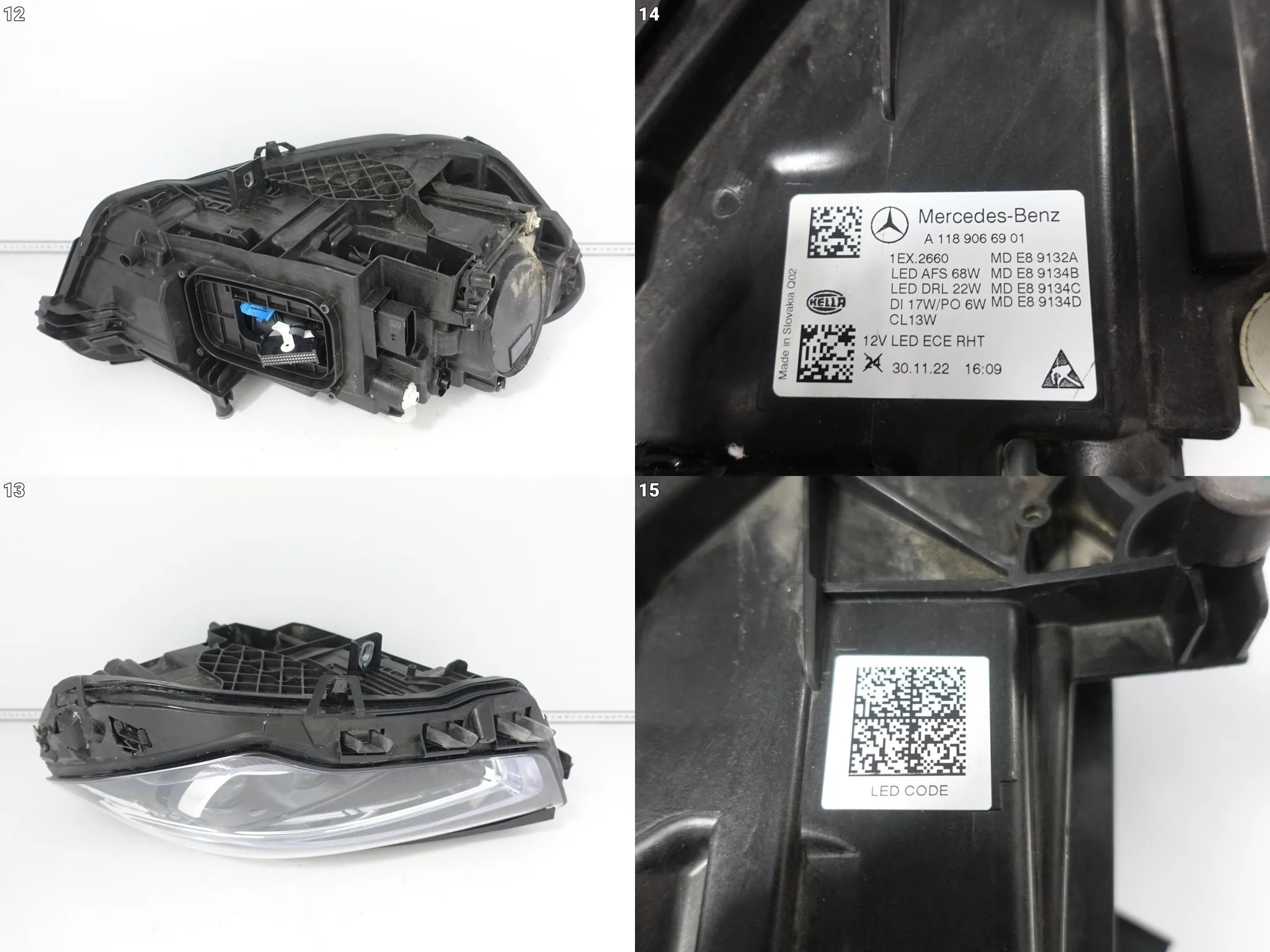 MERCEDES CLA II 2 X118 C118 19-23 LAMPA FULL LED MULTIBEAM LEWA EUROPA 4d651335ce4d561979aa1ac5e20c6e65