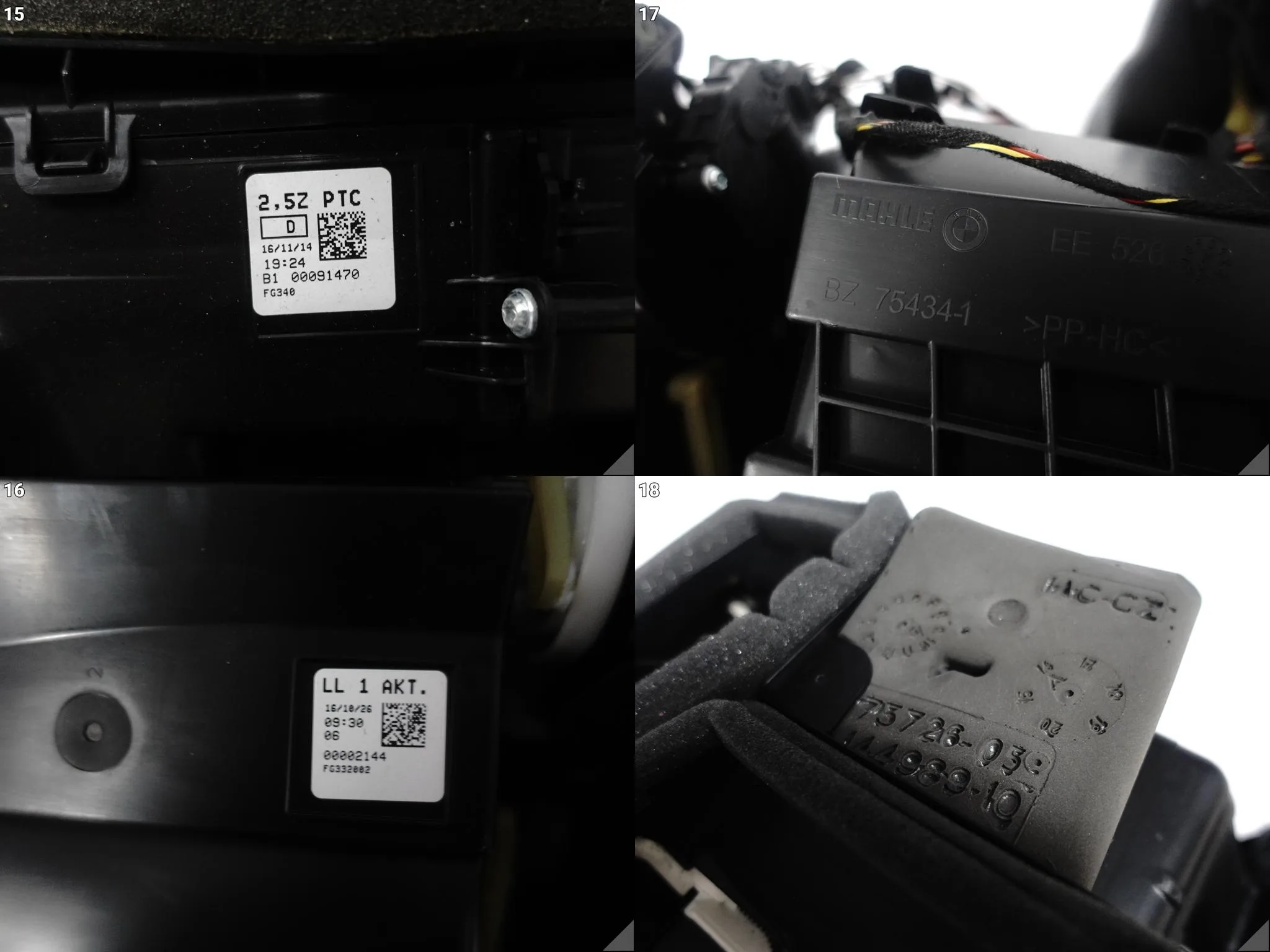 BMW 5 G31 G30 17- NAGRZEWNICA POWIETRZA NAWIEW DEMONTAŻ EUROPA 3af8fd0315dd6b36a20bb58ebe20f138