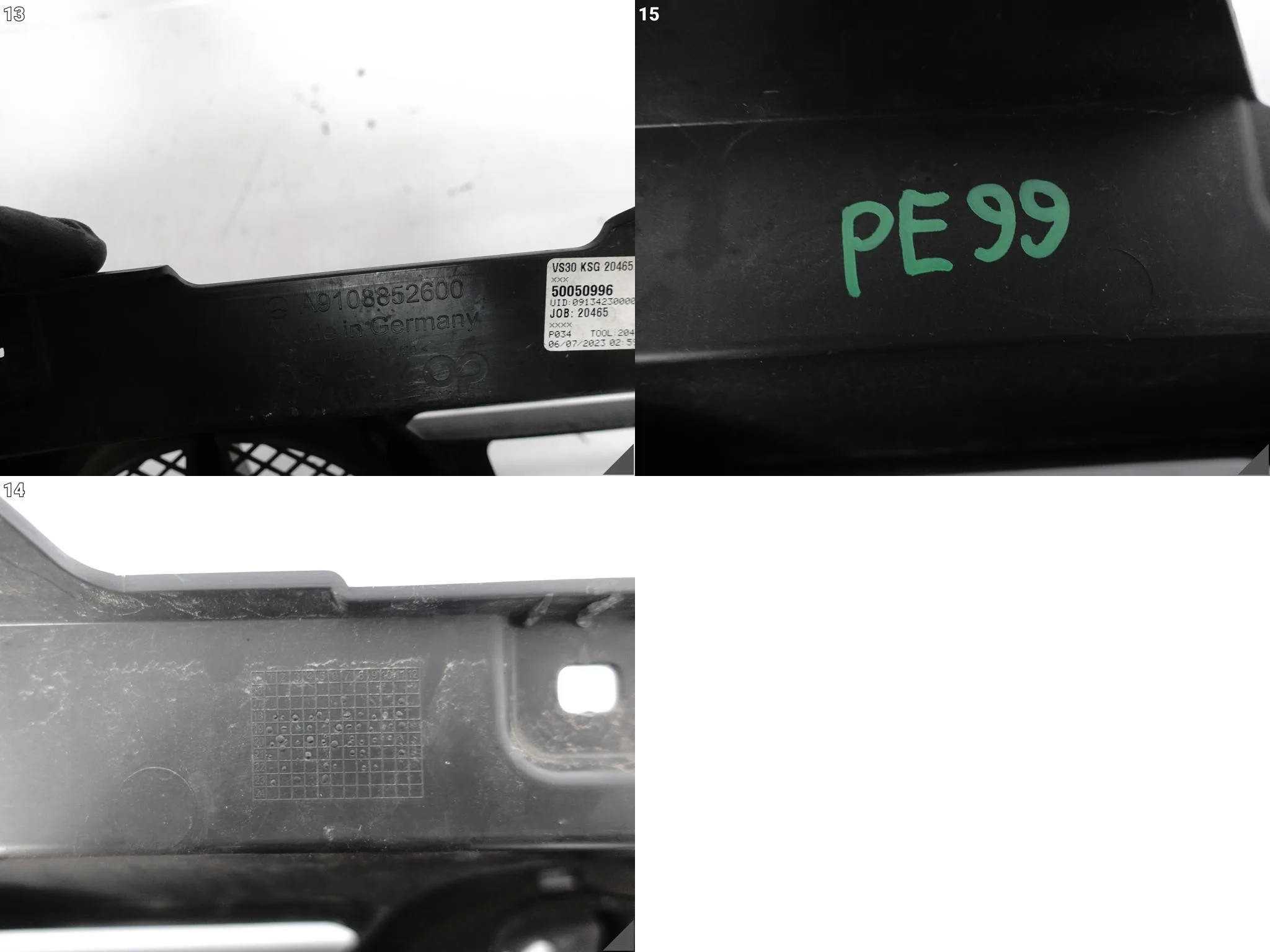 MERCEDES SPRINTER III 3 W907 W910 18- GRILL ATRAPA WLOT W ZDERZAK PRZÓD ce7f2f8b3b50371fb534929f8e4bce56