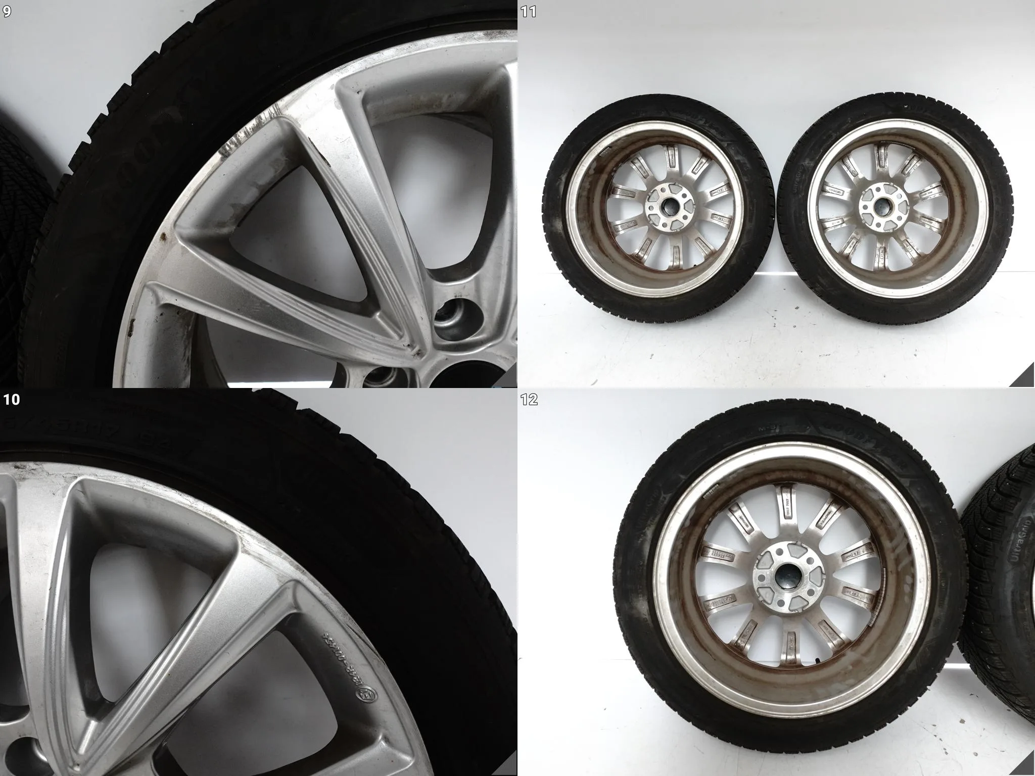 AUDI VW SEAT OXXO FELGI 7,5×17 ET46 5×112 OPONY GOODYEAR 225/45R17 24R 8MM 3283554f07a76312c40a9618b85e3ad9
