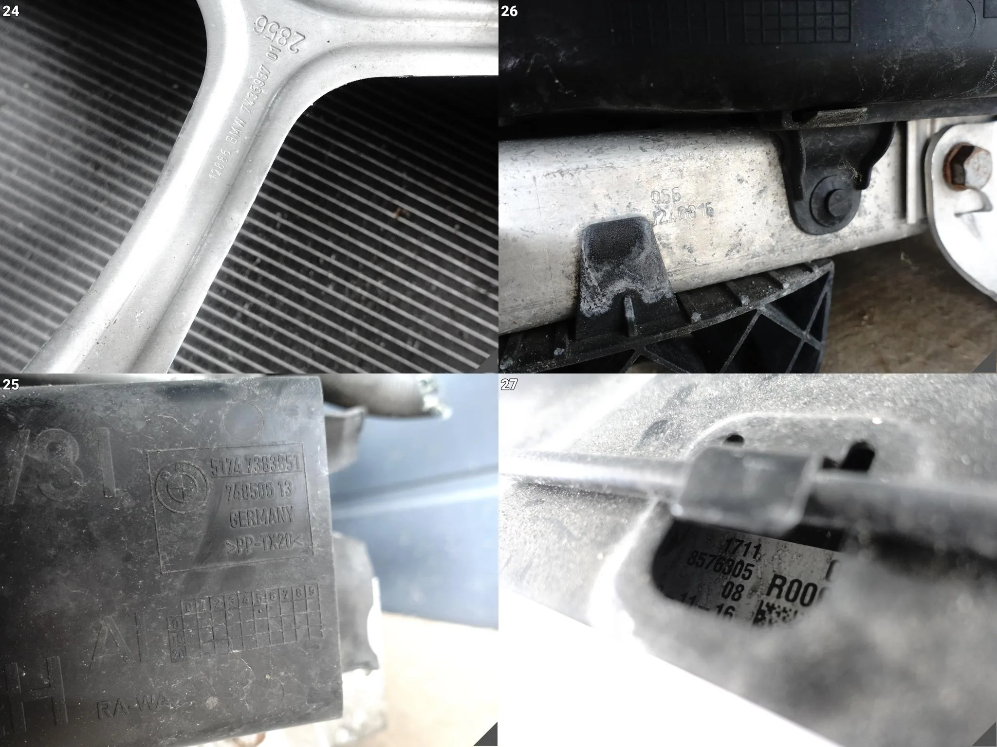 BMW 5 G30 G31 17- WZMOCNIENIE PAS CHŁODNICE WENTYLATOR 530d DEMONTAŻ e8044299c66758ebc3e0ecc3fcb7b184
