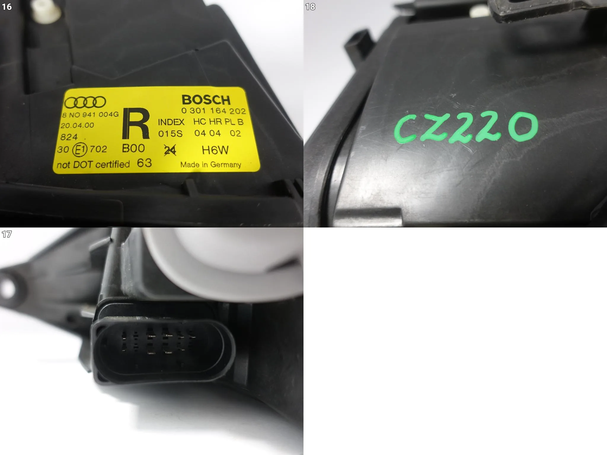 AUDI TT MK1 8N0 COUPE ROADSTER 98-06 LAMPA PRAWA ZWYKŁA HALOGEN PRZÓD EU d4eec1c05a0e2c20a4051af803db181b