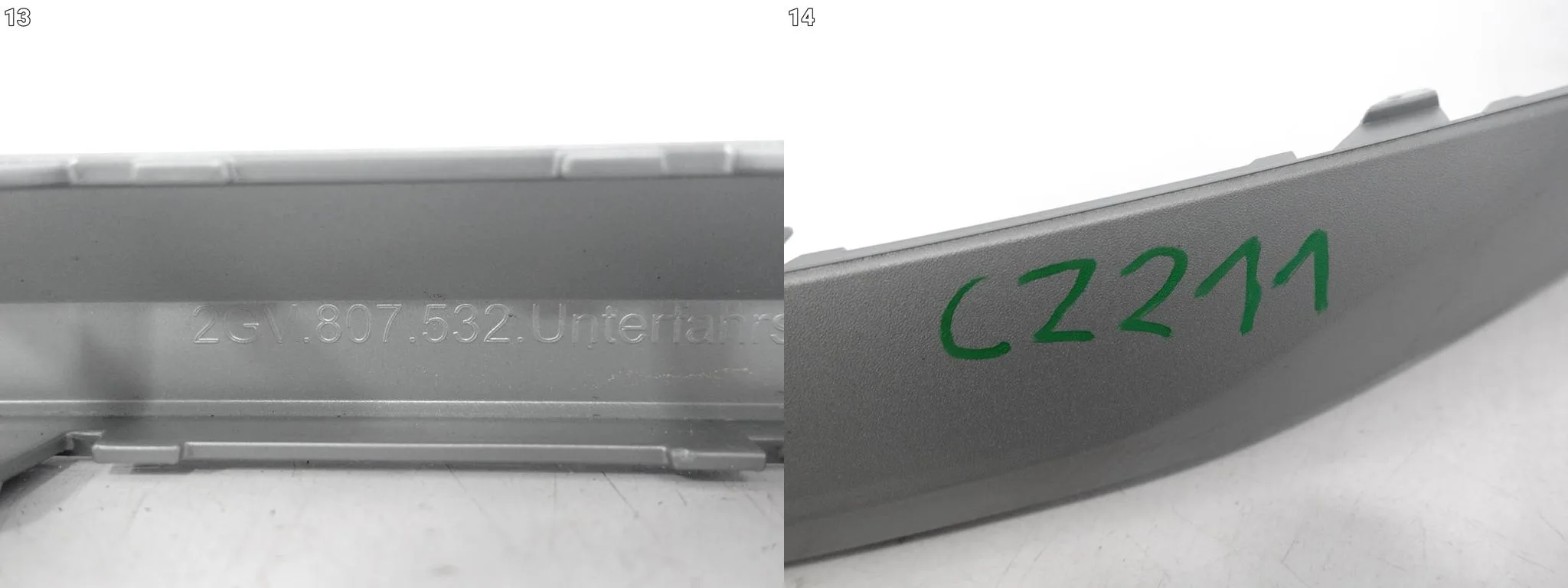 VW T-ROC II 2 2GV 25- SPOILER LISTWA OSŁONA W ZDERZAK PRZÓD c0b9e0f1c7d86174eb6f6ddadd5364fd