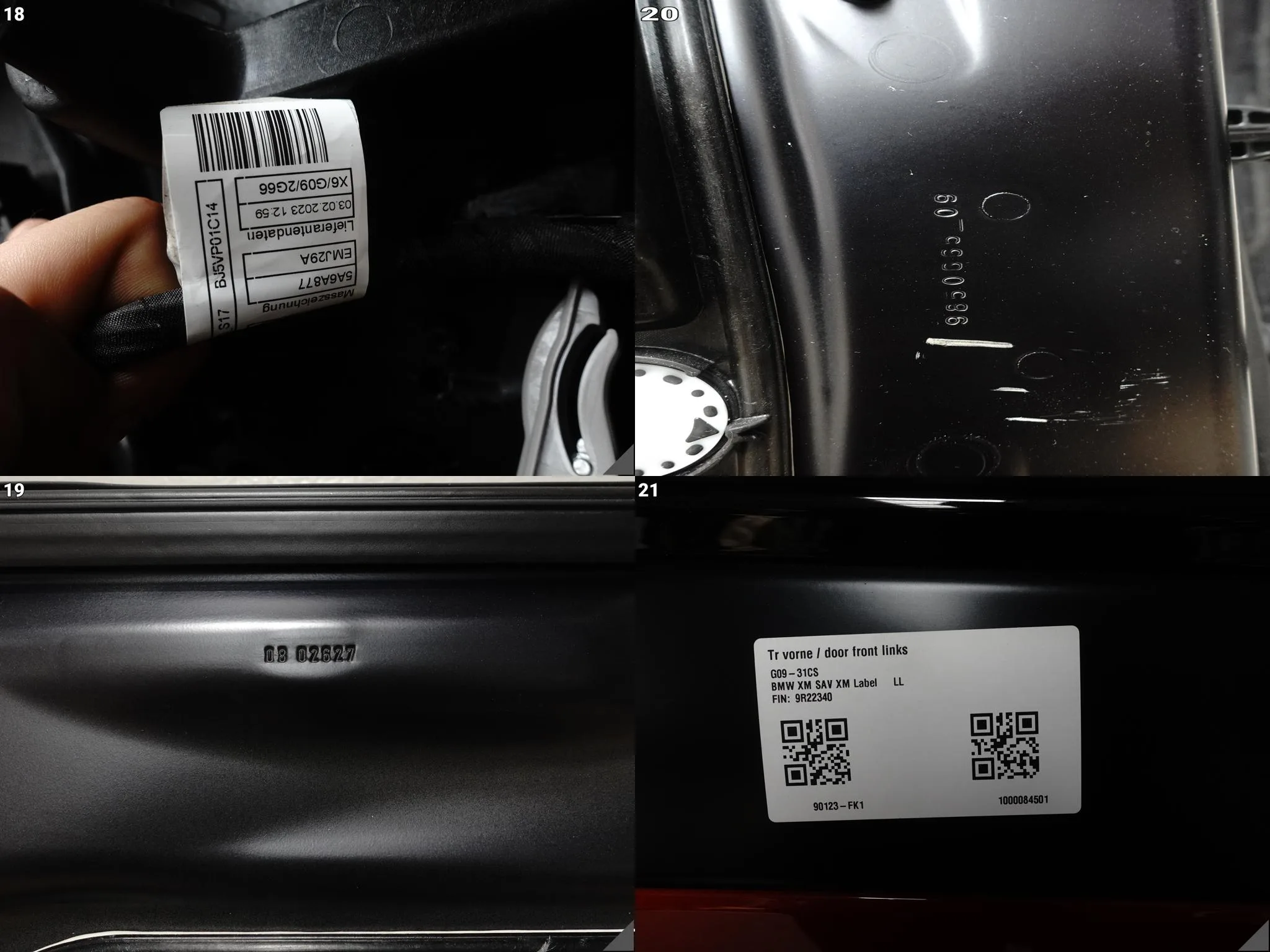BMW XM G09 XM Label Red 23- DRZWI + SZYBA LISTWY KLAMKA PRZÓD LEWE P95/9 6d93f6ab559c7fde060190095c7ed4eb