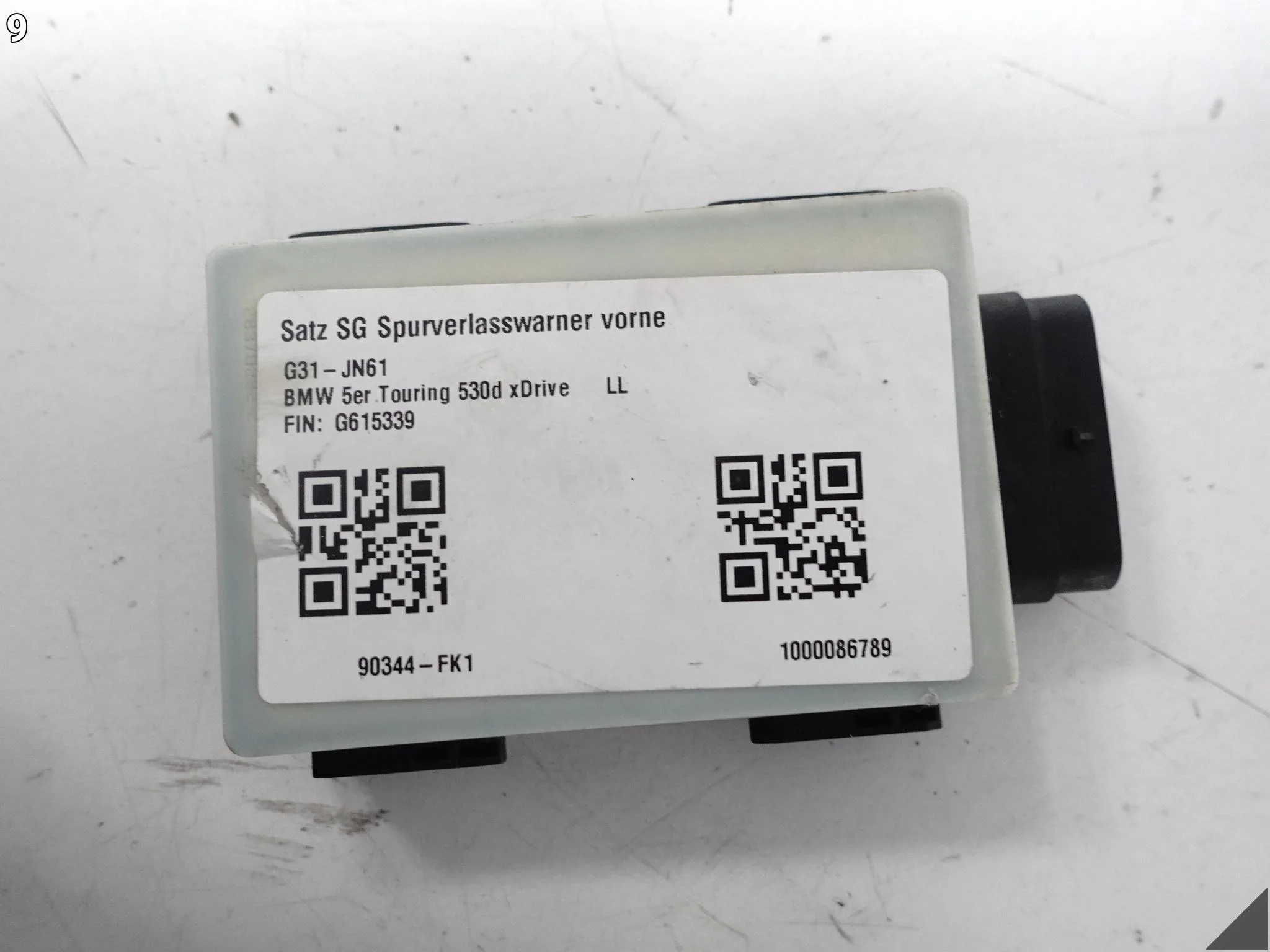 BMW 5 G31 G32 M5 F90 7 G11 G12 X3 G01 X4 G02 MODUŁ RADAR CZUJNIK PASA RUCHU b03eb7d1e5e4e6b5673d06716a2206e1