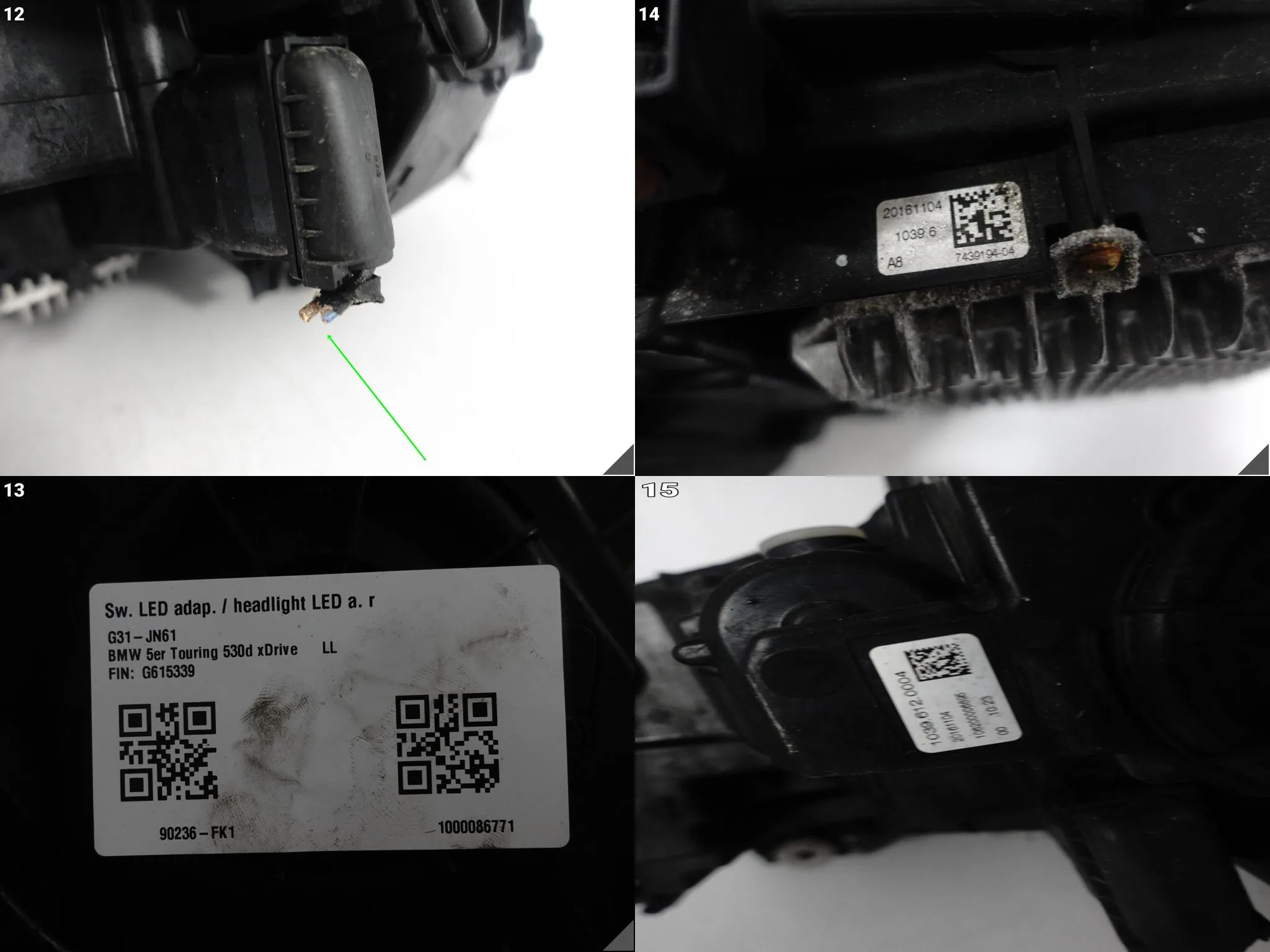 BMW 5 G31 G30 M5 F90 17-20 LAMPA ADAPTIVE FULL LED PRZÓD PRAWA KOMPLETNA EU 4a11782303496c1cabc4f5044f791924
