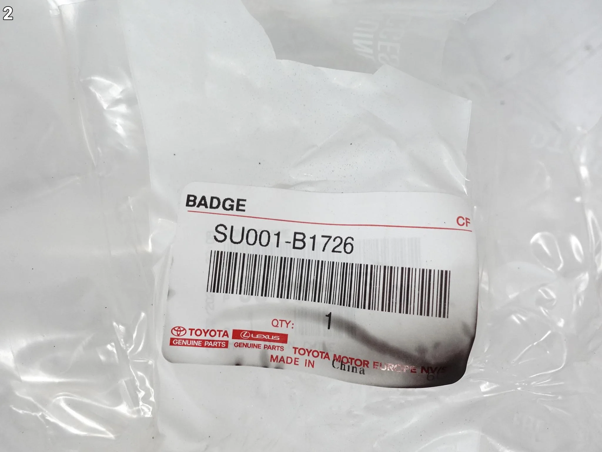 TOYOTA PROACE II 2 CITY VERSO 19- NAPIS ZNACZEK LOGO KLAPA BAGAŻNIKA ORG ce3bf5e6e5c8812fa745be6075af4954