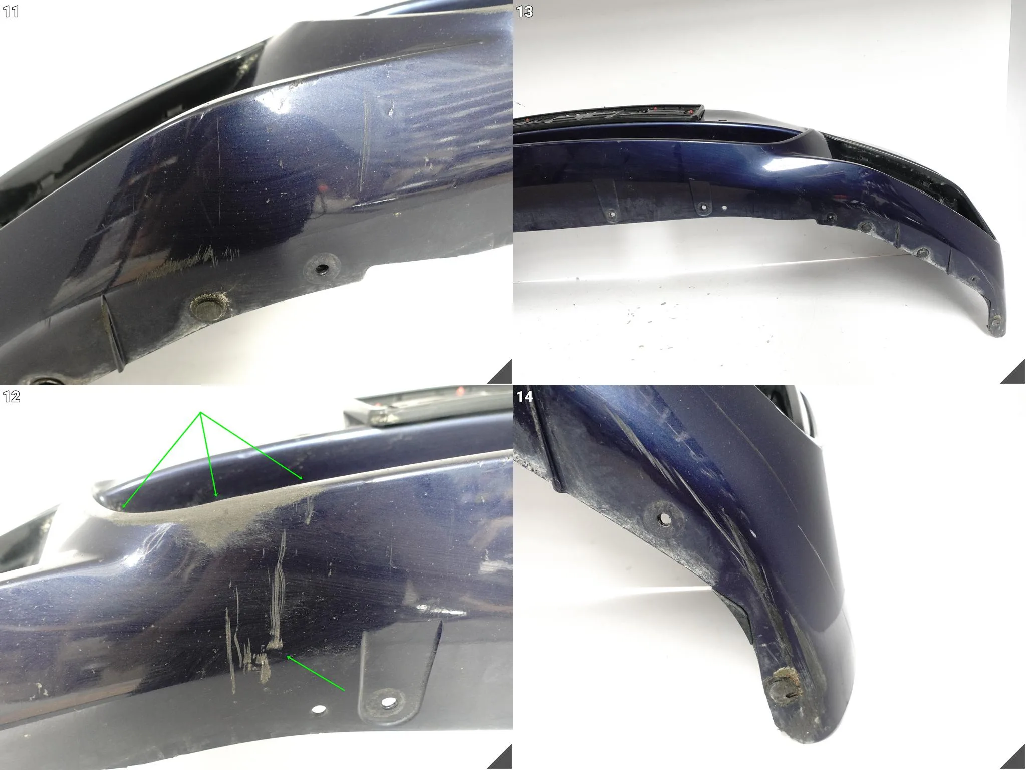 BMW 5 G30 G31 M-PAKIET MSP 17-20 ZDERZAK PRZÓD + KRATKI + LED 6xPDC C10 71bd68f3dc342314bdbde8520b7287ef