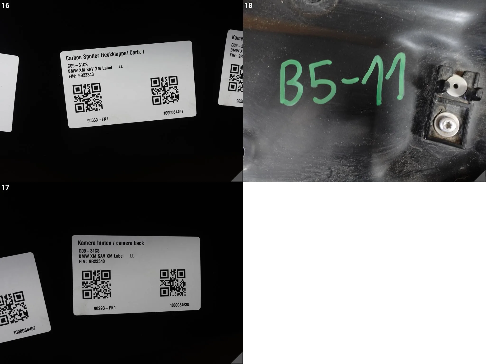 BMW XM G09 XM Label Red 23- KLAPA BAGAŻNIKA + SZYBA LAMPY TYŁ P95/9 P95 017591d4ca0c8baf4eb509d9af519e77